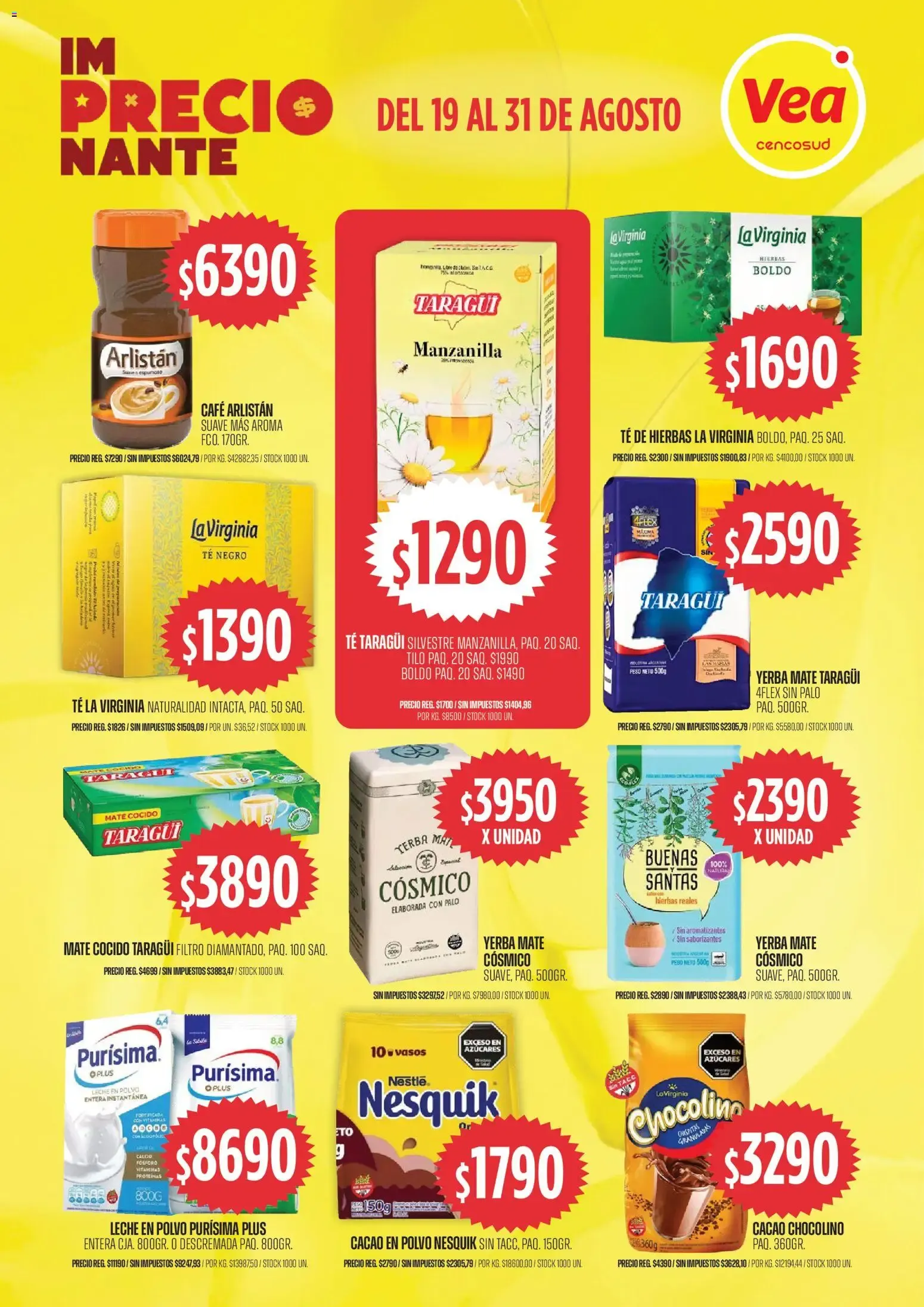 Ofertas de Vea ofertas del 18/08/2026 - 31/08/2026 19 de agosto al 31 de agosto 2026 - Página 4 del catálogo
