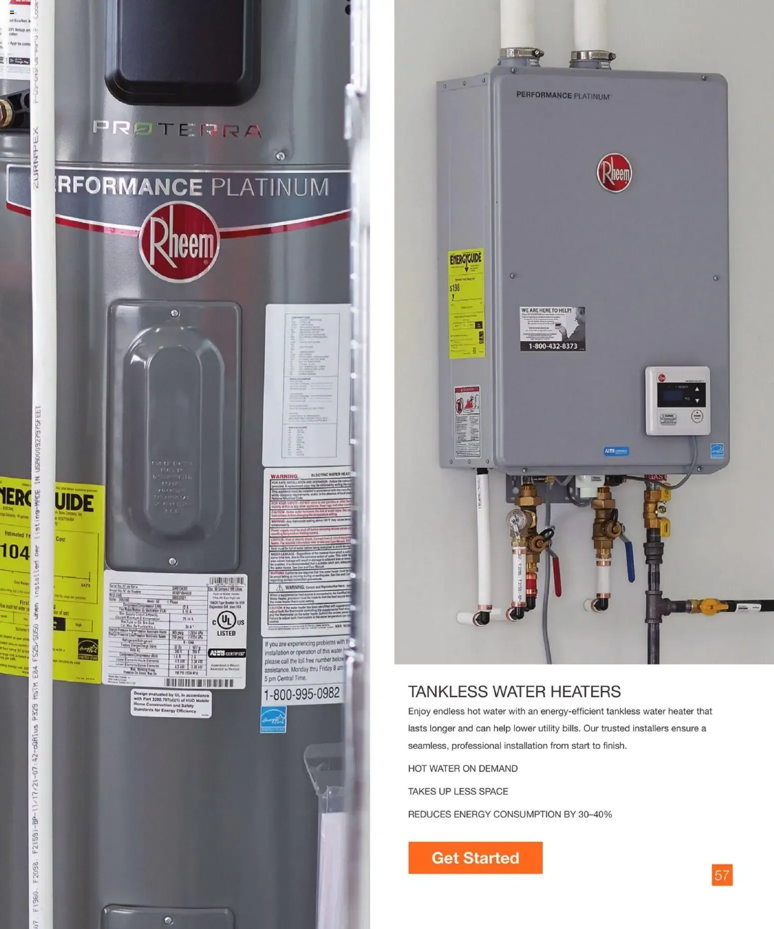 Weekly ad Home Depot Home Services: Repairs, Remodels, Installs from September 17 to December 31 2026 - Page 57