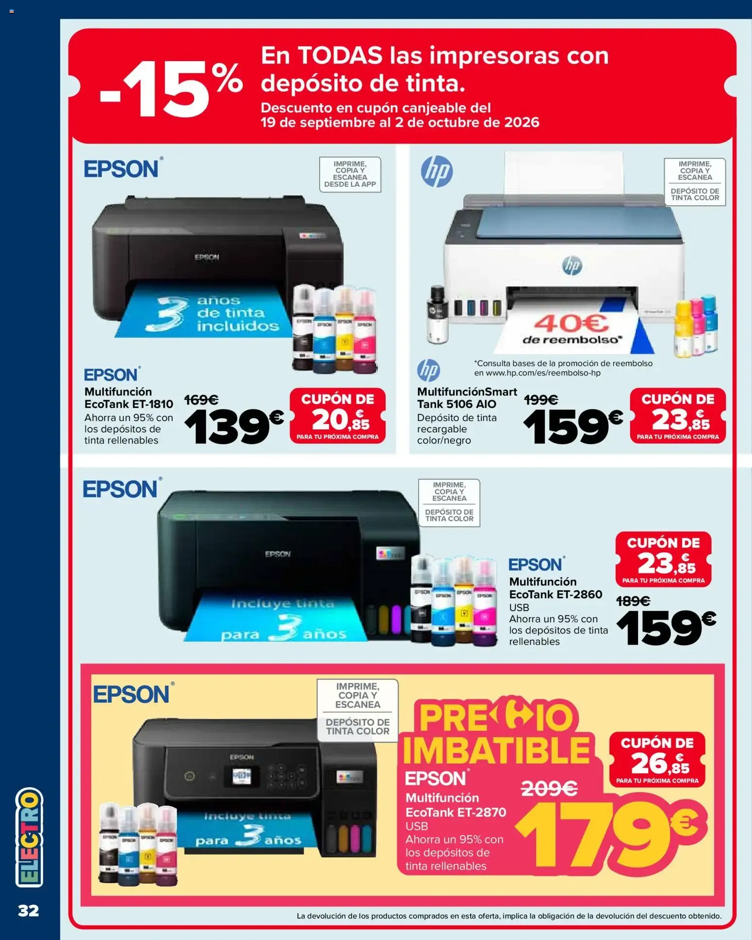 Catálogo de Carrefour Vuelta al cole del 18/08/2026 | Catálogo 18 de agosto al 18 de septiembre 2026 - Página 32