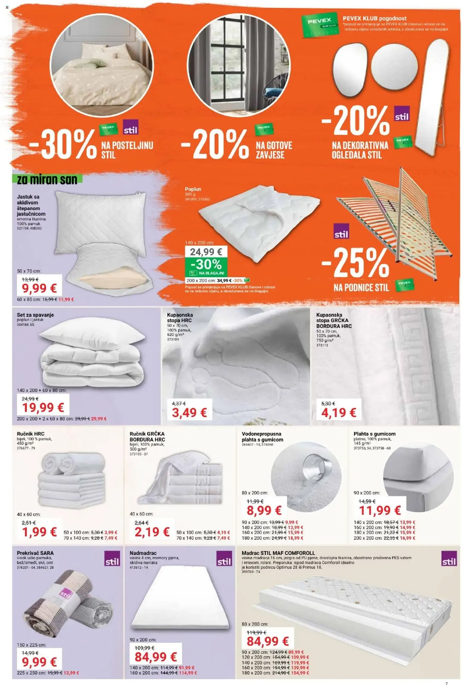 Katalog Pevex Letak novi od 17.09.2026 na listanje > letak digitalni od 17. rujna do 12. listopada 2026. - Pregled Stranica 7