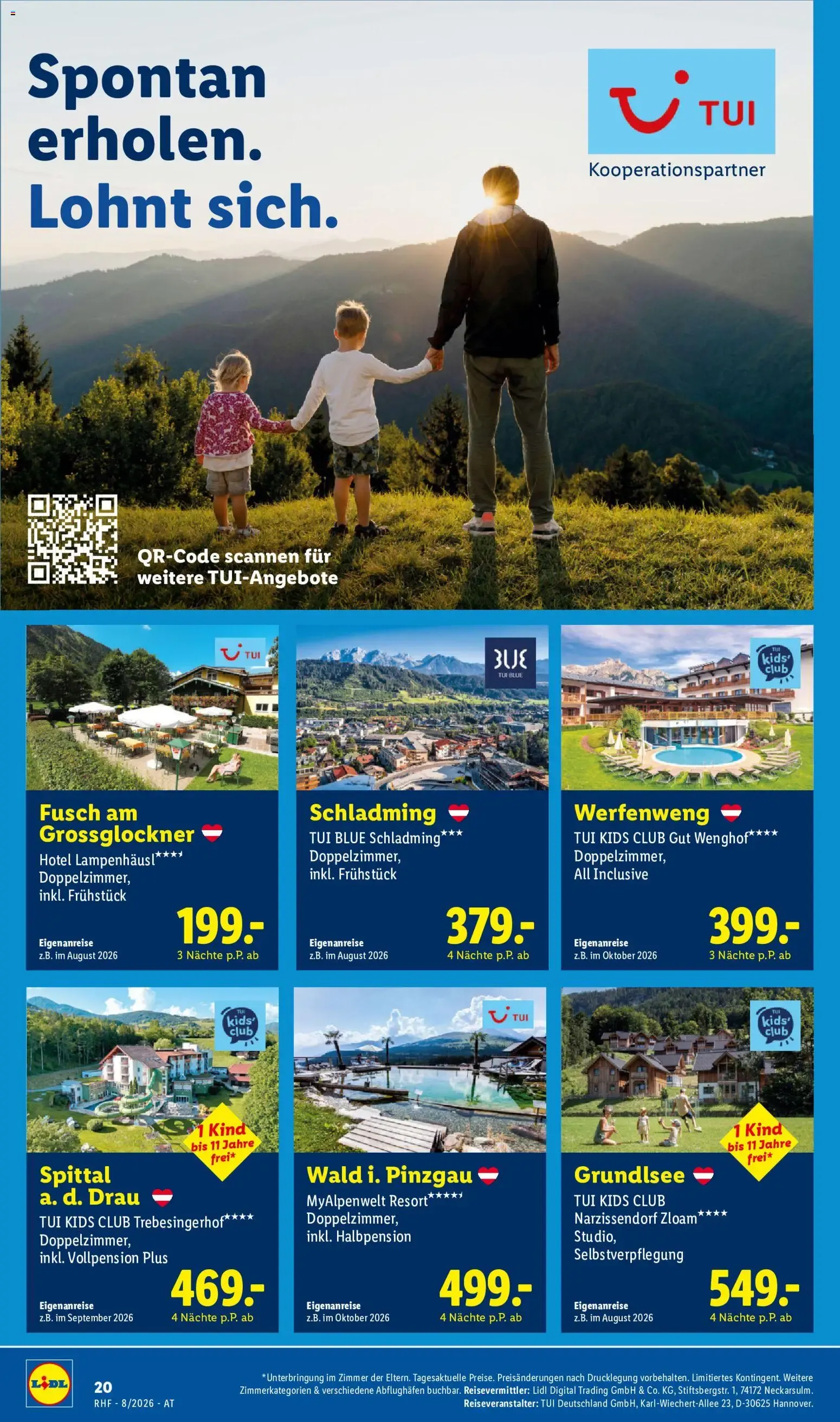 Lidl Reisen - Traumurlaub & Winter-Special Disneyland von 29. Juli bis 31. August 2026 - Flugblätt seite  20