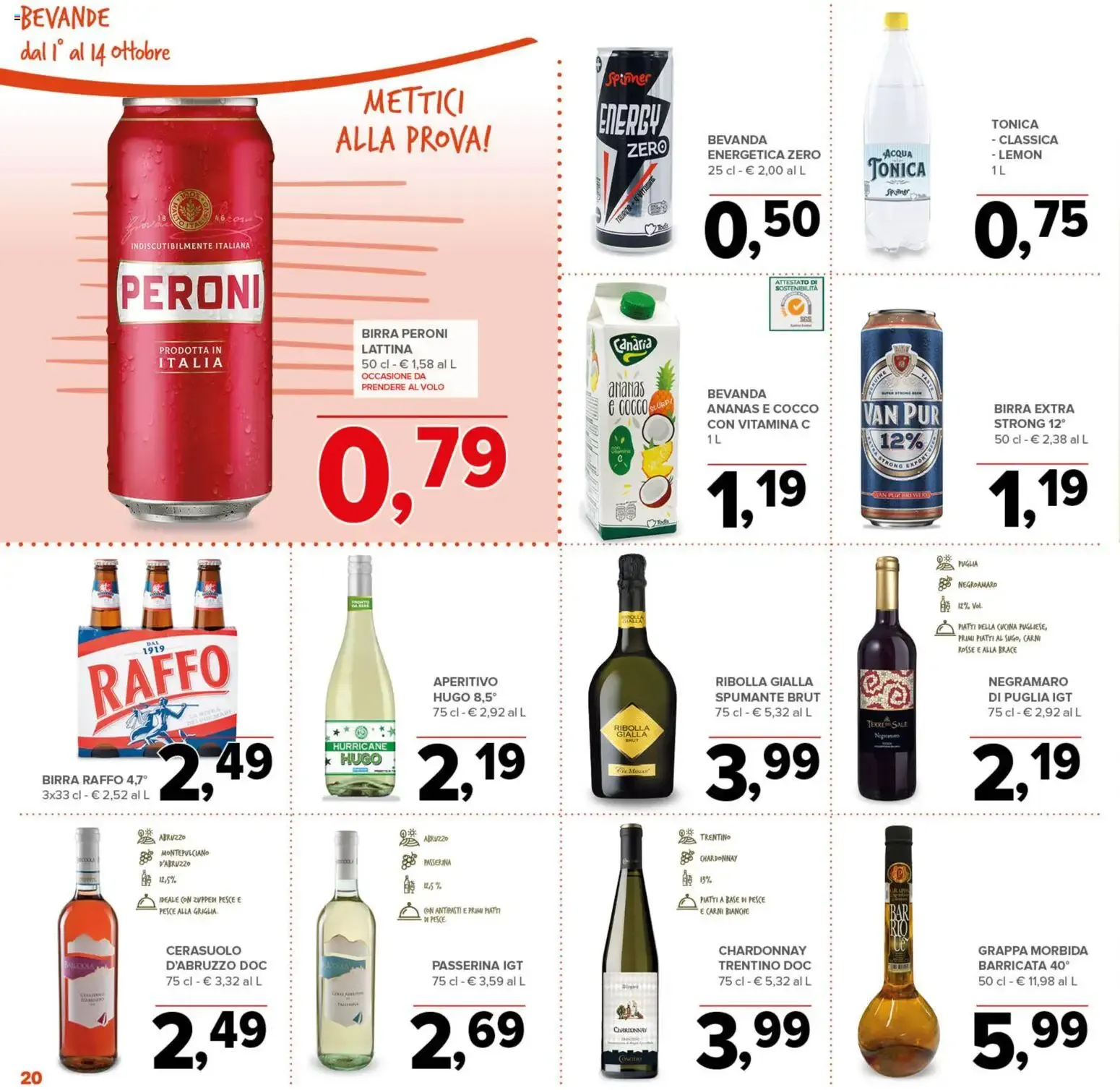 Todis: Offerte dal 1 al 14 Ottobre da 1 ottobre a 14 ottobre di 2026 - Pagina del volantino 20