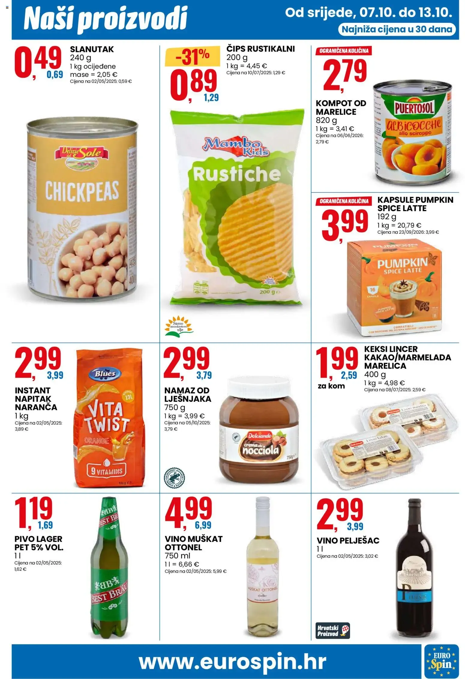 Katalog Eurospin Katalog novi od 07.10.2026 na listanje > letak digitalni od 7. listopada do 13. listopada 2026. - Pregled Stranica 5