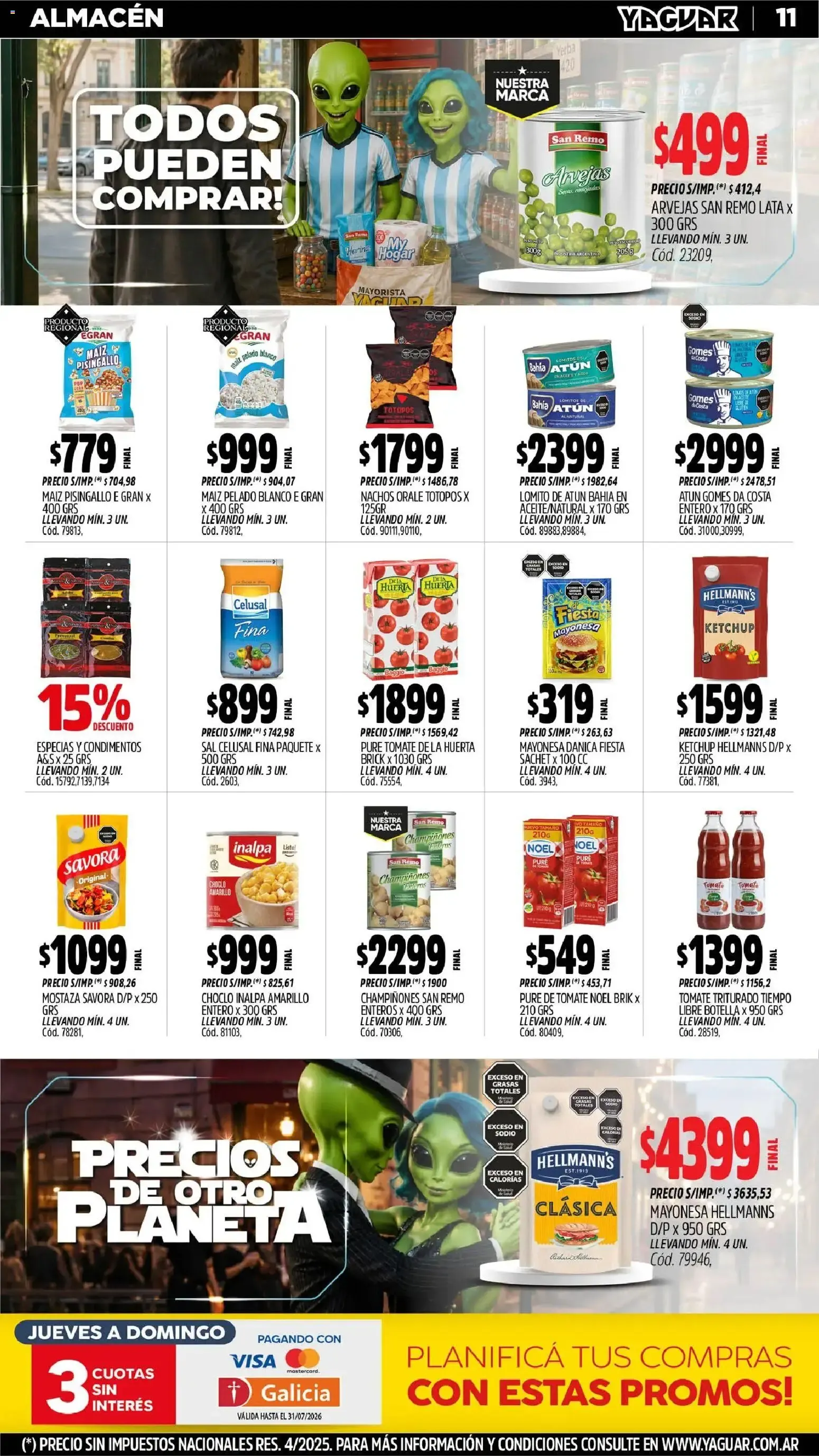 Ofertas de Yaguar - Oferta Semanal Córdoba del 29/06/2026 - 05/07/2026 29 de junio al 5 de julio 2026 - Página 12 del catálogo