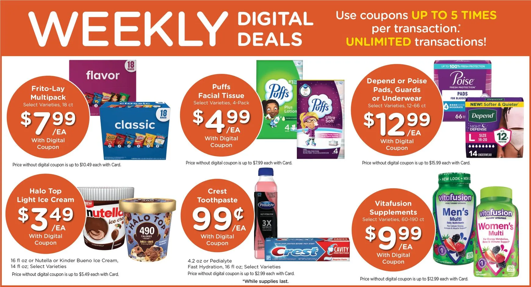 Weekly promotion Baker's Weekly Digital Deals spanning from August 19 to August 25 2026 - Page 4 for Catalogue 365