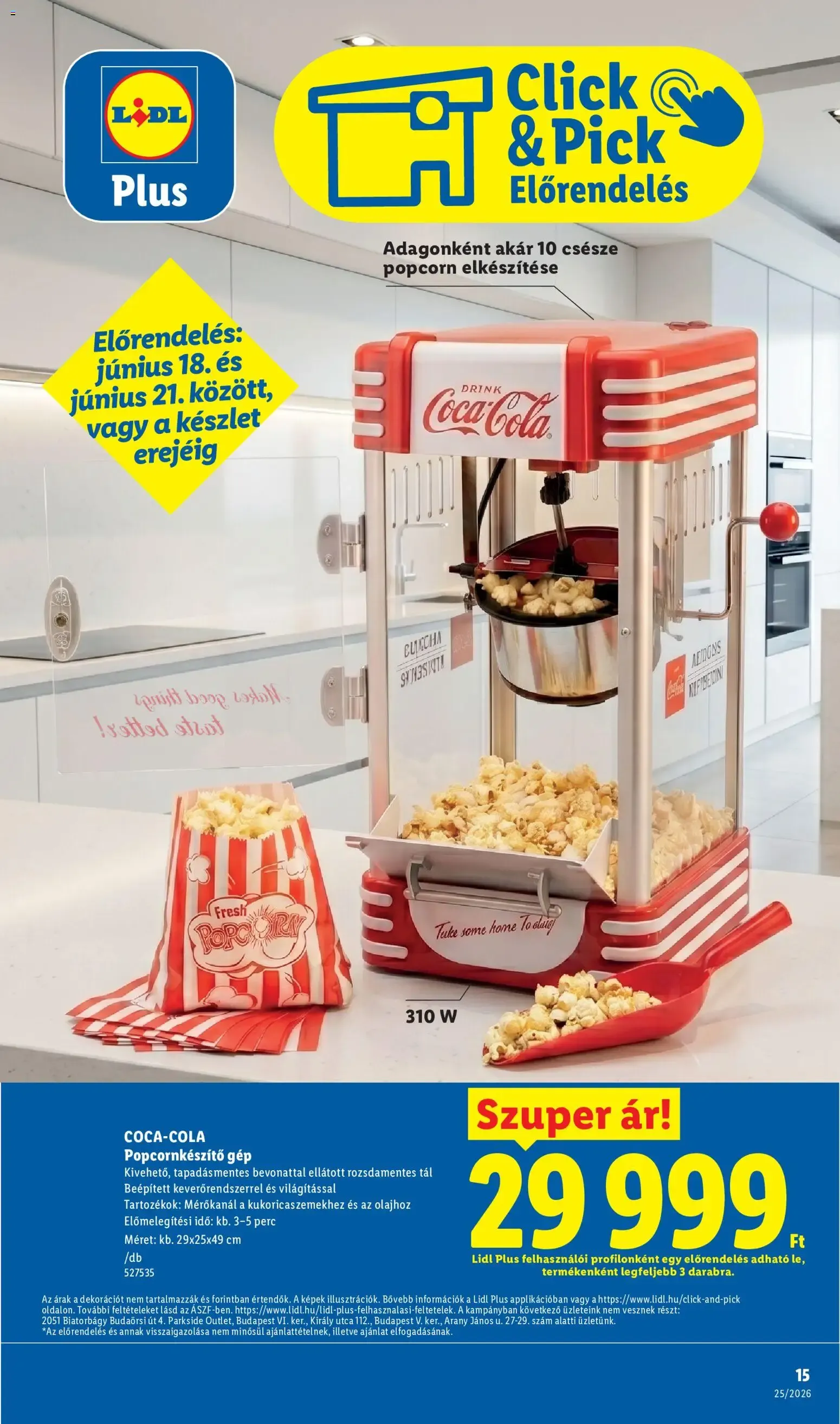 Katalógus Lidl Nonfood kínálatunk - 2026.06.18. -tól/töl > akció, lapozható szórólap 🛍️ június 18.-tól június 24.-ig 2026. - Oldal 15