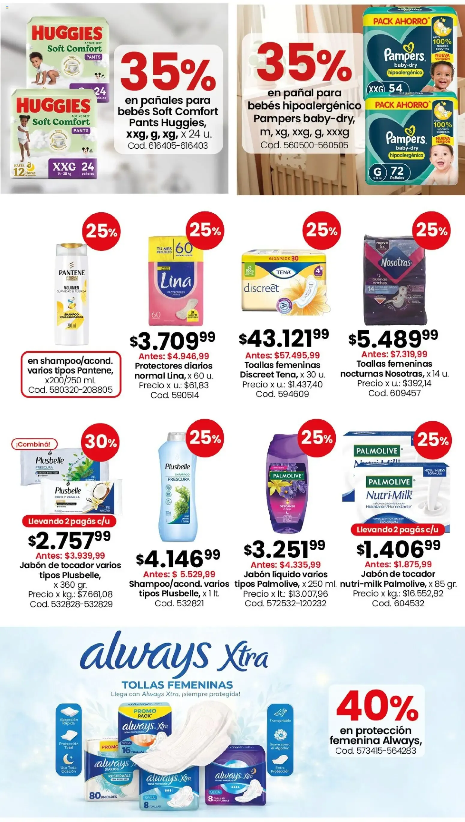 Ofertas de Ofertas Semanales: Perfumería y limpieza 14 de septiembre al 20 de septiembre 2026 - Página 5 del catálogo