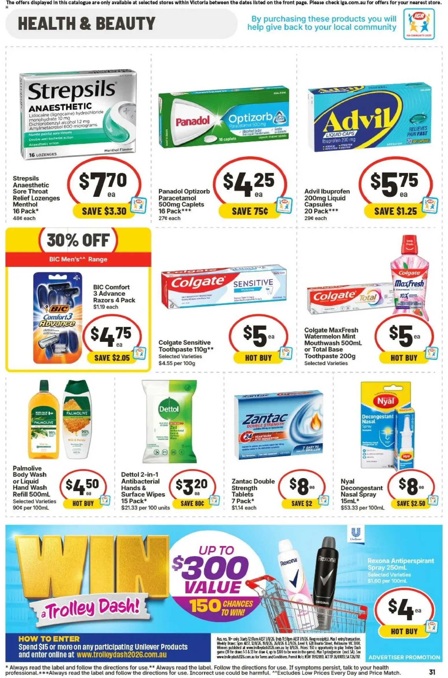 IGA catalogue valid from 12/08/2026 > Online Australia - Catalogue valid from 12 August to 18 August 2026 - page 31