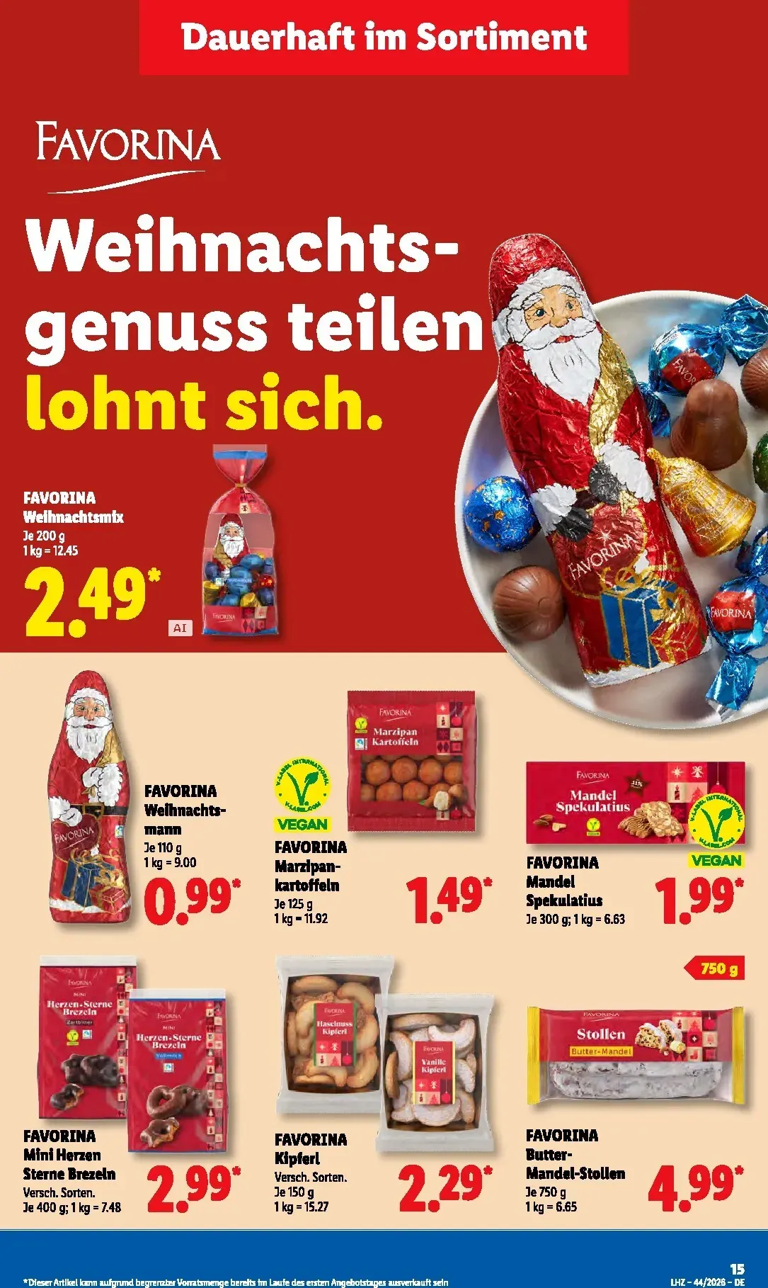 Lidl Prospekt – von Montag 26.10.2026 bis Samstag 31.10.2026 von 26. Oktober bis 31. Oktober 2026 - Prospekt seite 30
