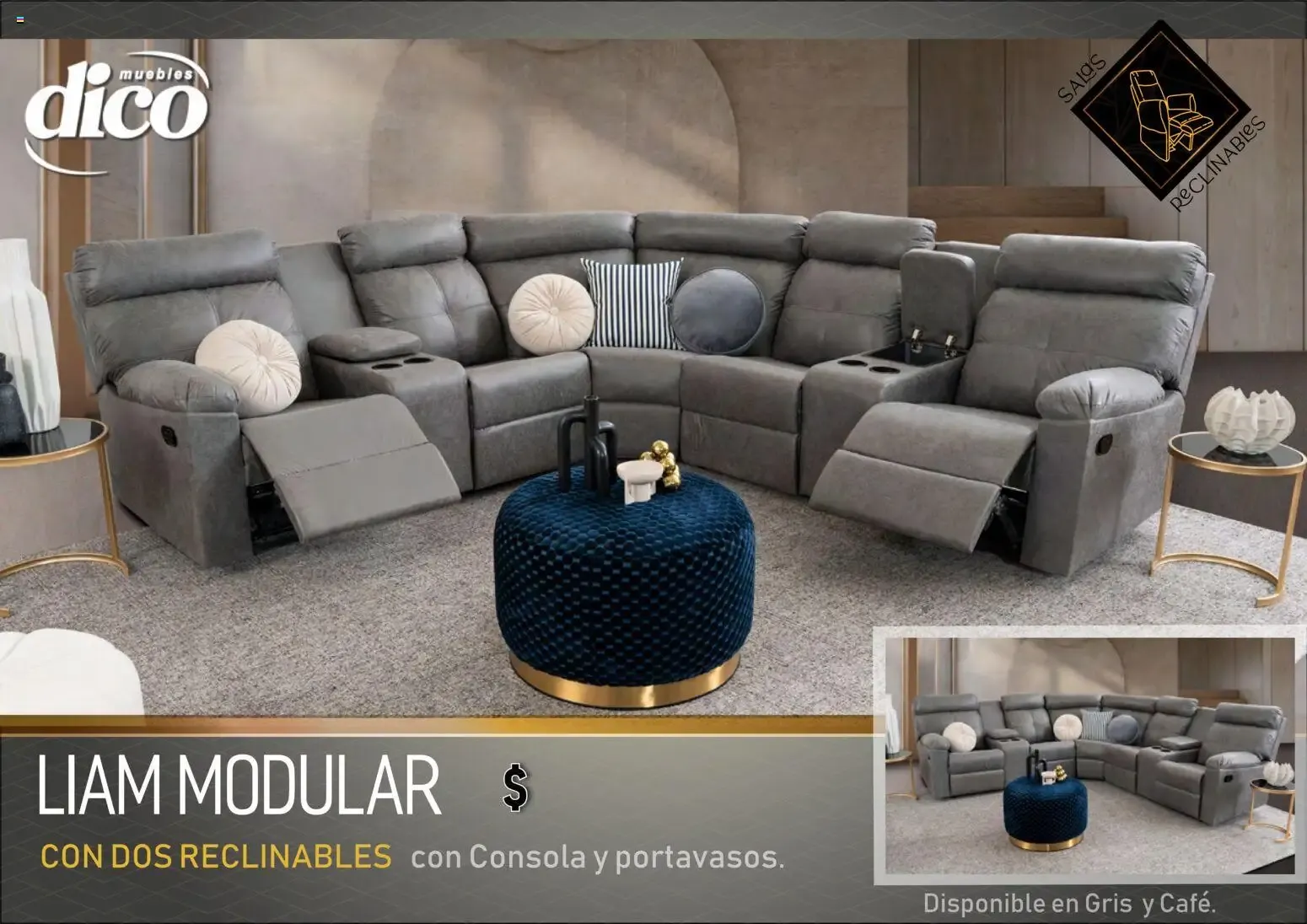 Catálogo de Muebles Dico catálogo Salas reclinables (27/03/2026 - 31/08/2026) - catálogo en línea 27 de marzo al 31 de agosto 2026 - Pagina 3