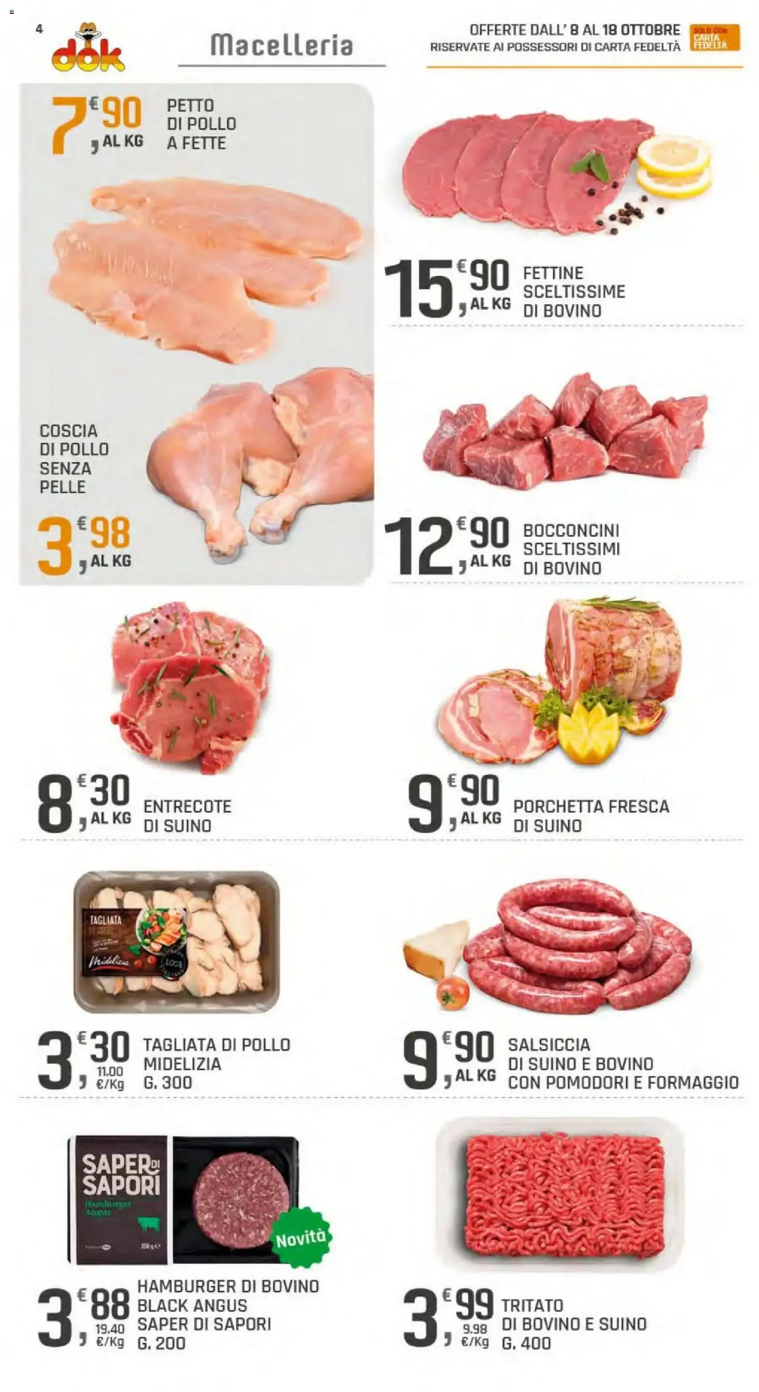 Nuovo DOK volantino dal 08/10/2026 > offerte anteprima 🛍️ da 8 ottobre a 18 ottobre di 2026 - Pagina del volantino 4