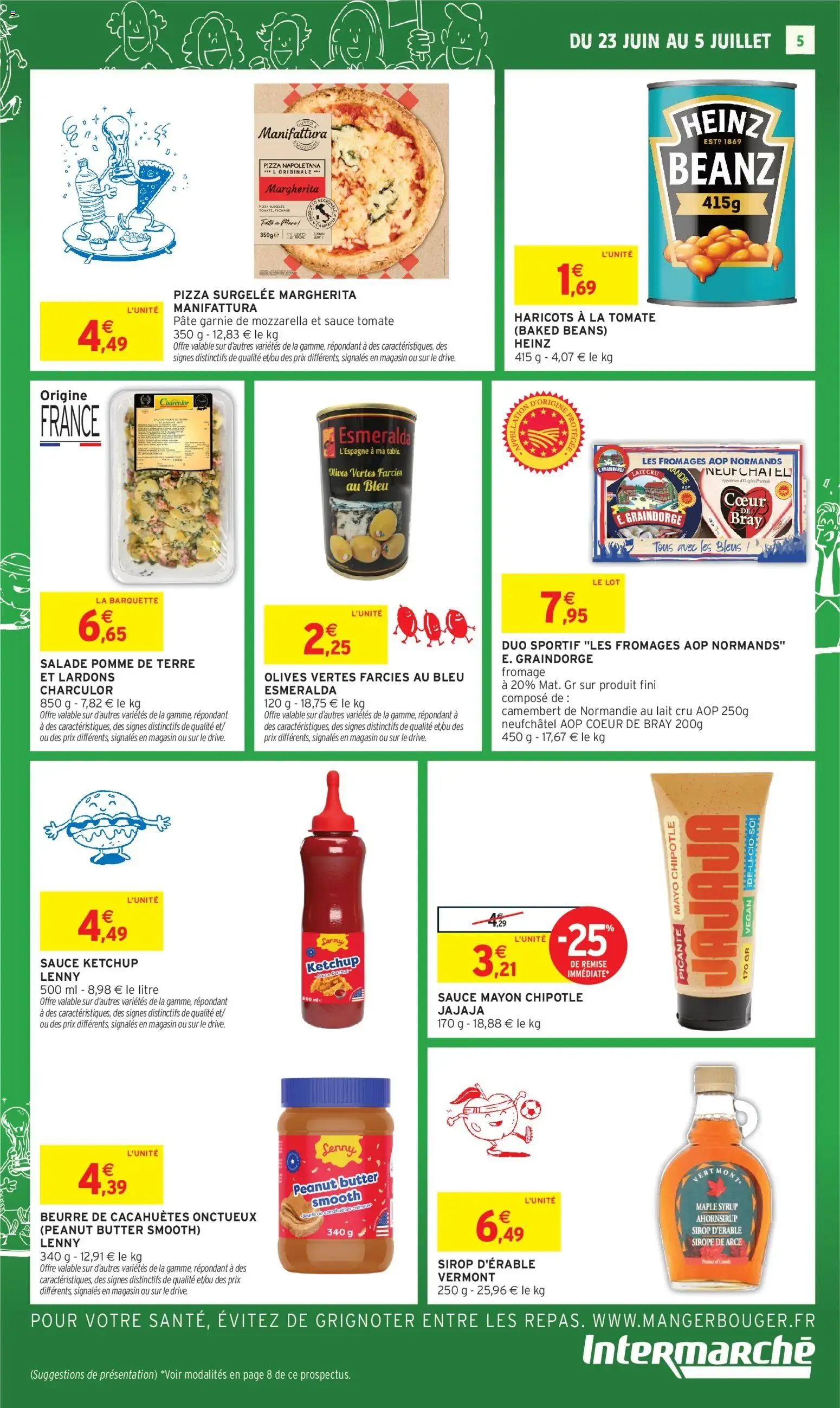 Intermarché - Le match se joue aussi autour de la table! du 23 juin au 5 juillet 2026 - Catalogue page 5