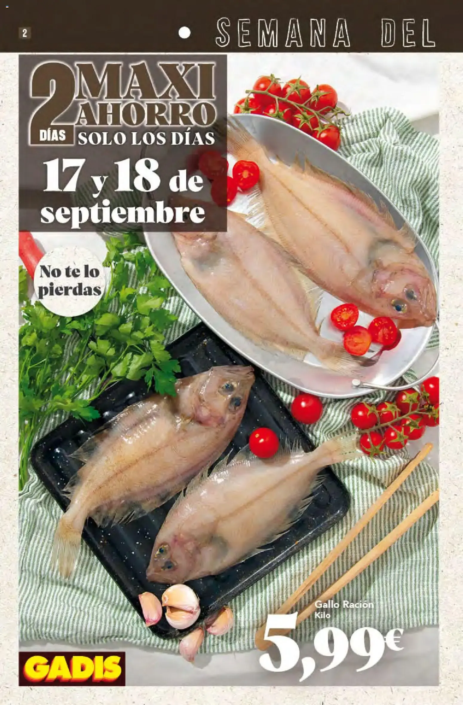 Catálogo de Gadis folleto 17/09/2026 - 23/09/2026 17 de septiembre al 23 de septiembre 2026 - Página 2
