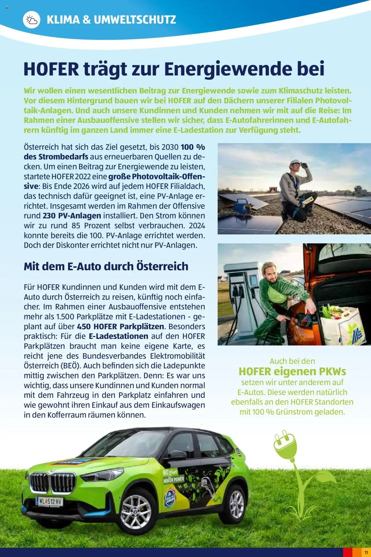 HOFER - GUTES MORGEN! HEUTE FÜR MORGEN von 2. Oktober bis 2. Oktober 2026 - Flugblätt seite 11