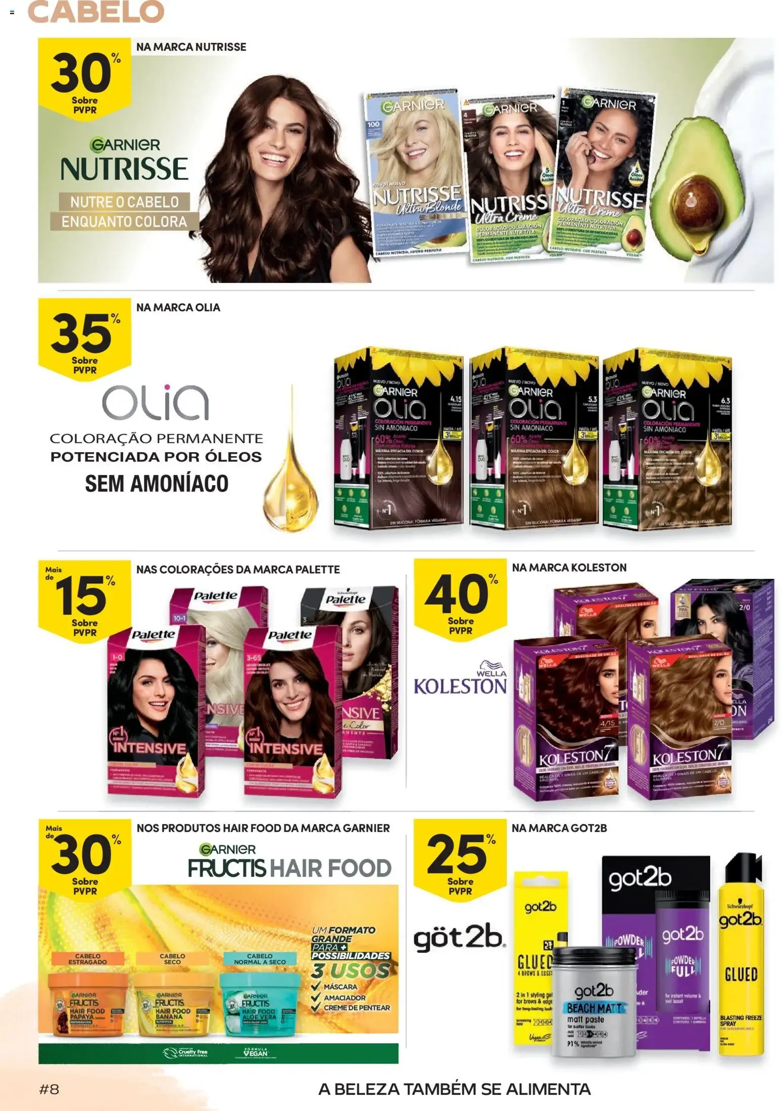 Folheto Continente Beleza Receita perfeita para um cuidado total » de 18/08/2026 - 30/08/2026 de 18 de agosto até 30 de agosto 2026 - Pagina 8