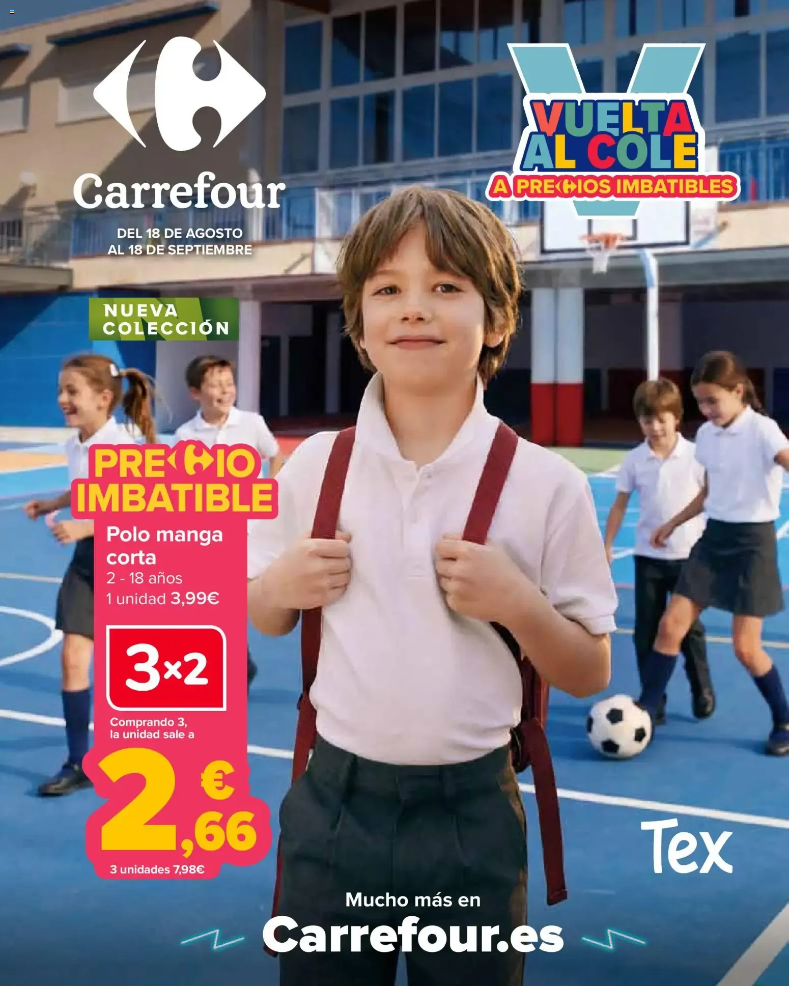 Catálogo de Carrefour Vuelta al cole 18 de agosto al 18 de septiembre 2026 - Página 1