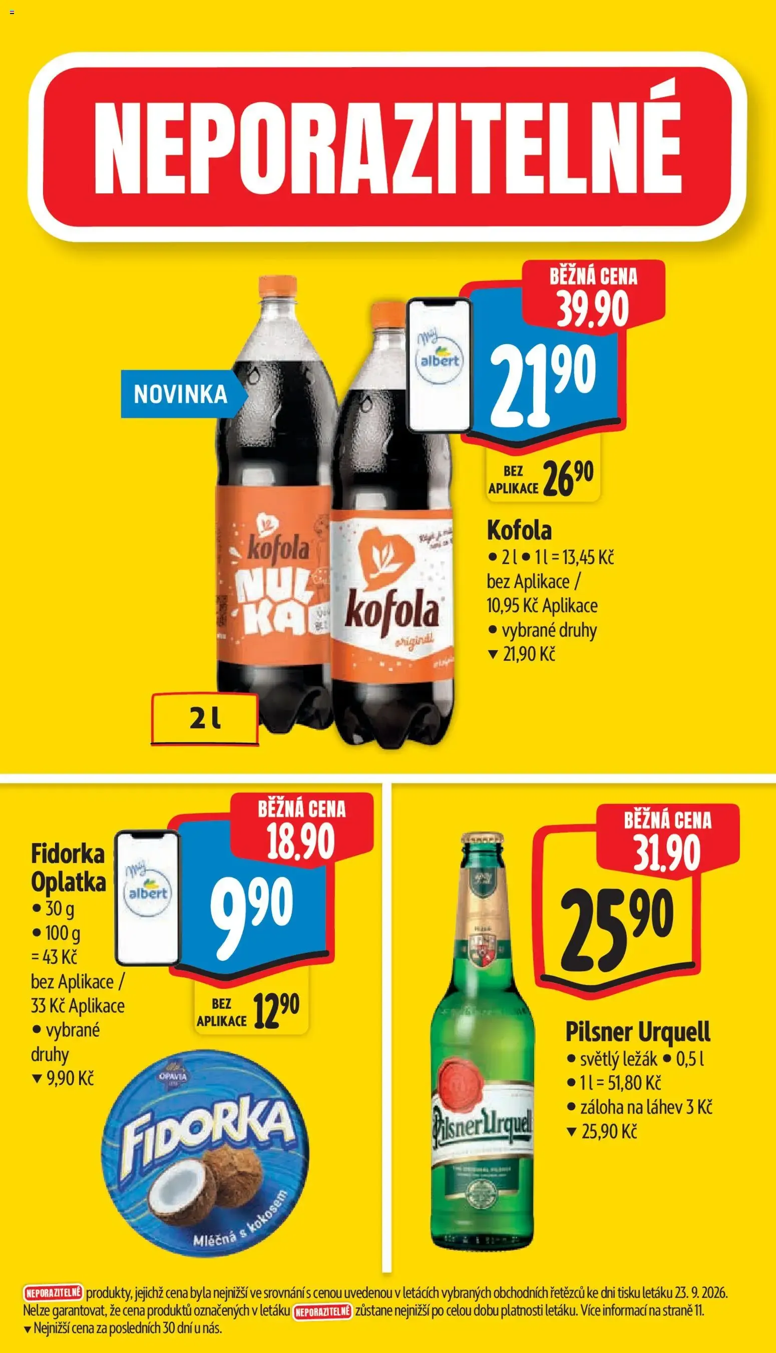 Albert leták - Hypermarket od 30.09.2026 - Akční leták - 30. září 6. října 2026 - Page 5
