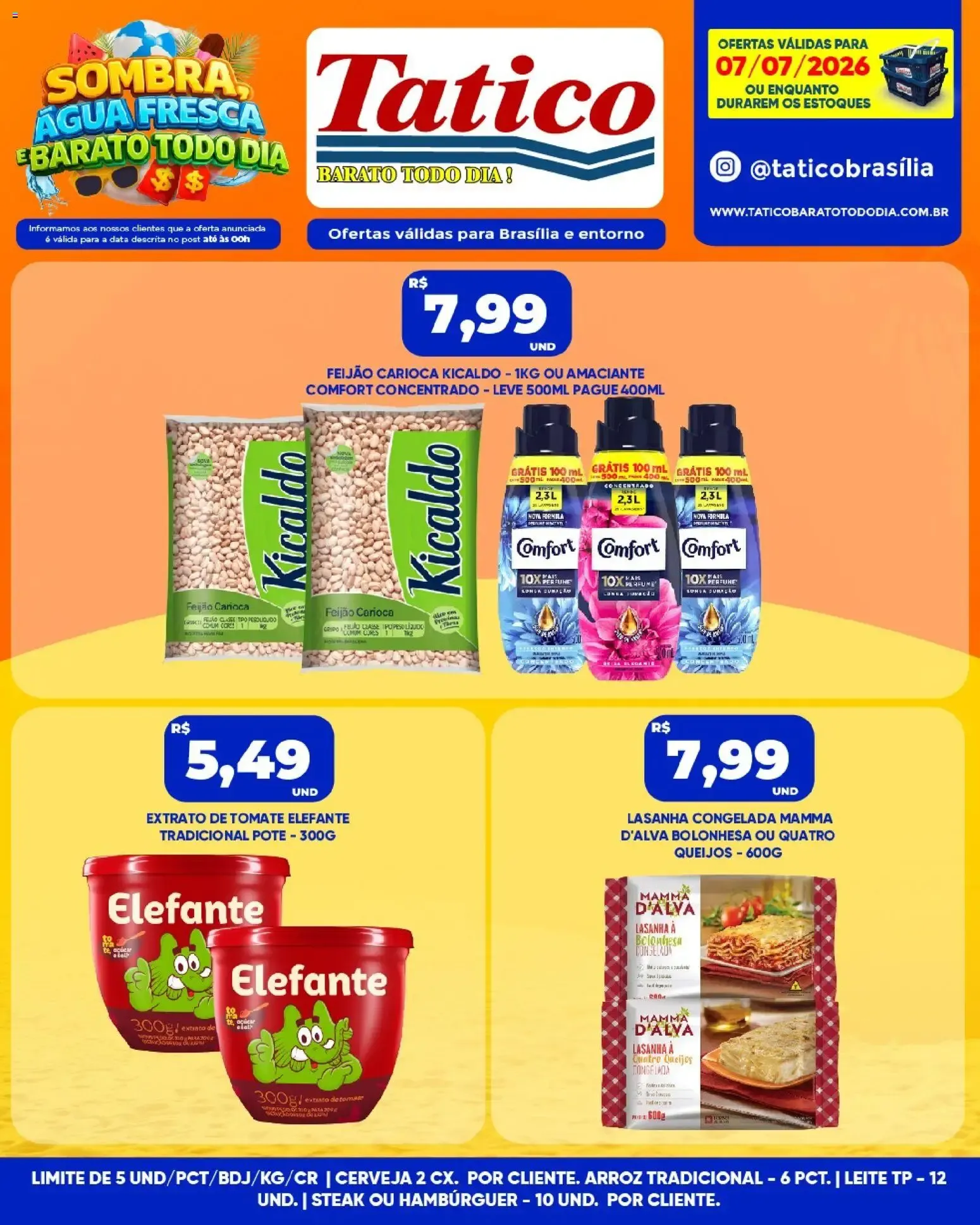 Encarte de Tatico ofertas do Dia de 07/07/2026 | Promoções Online 7 de julho até 7 de julho 2026 - Pagina 6