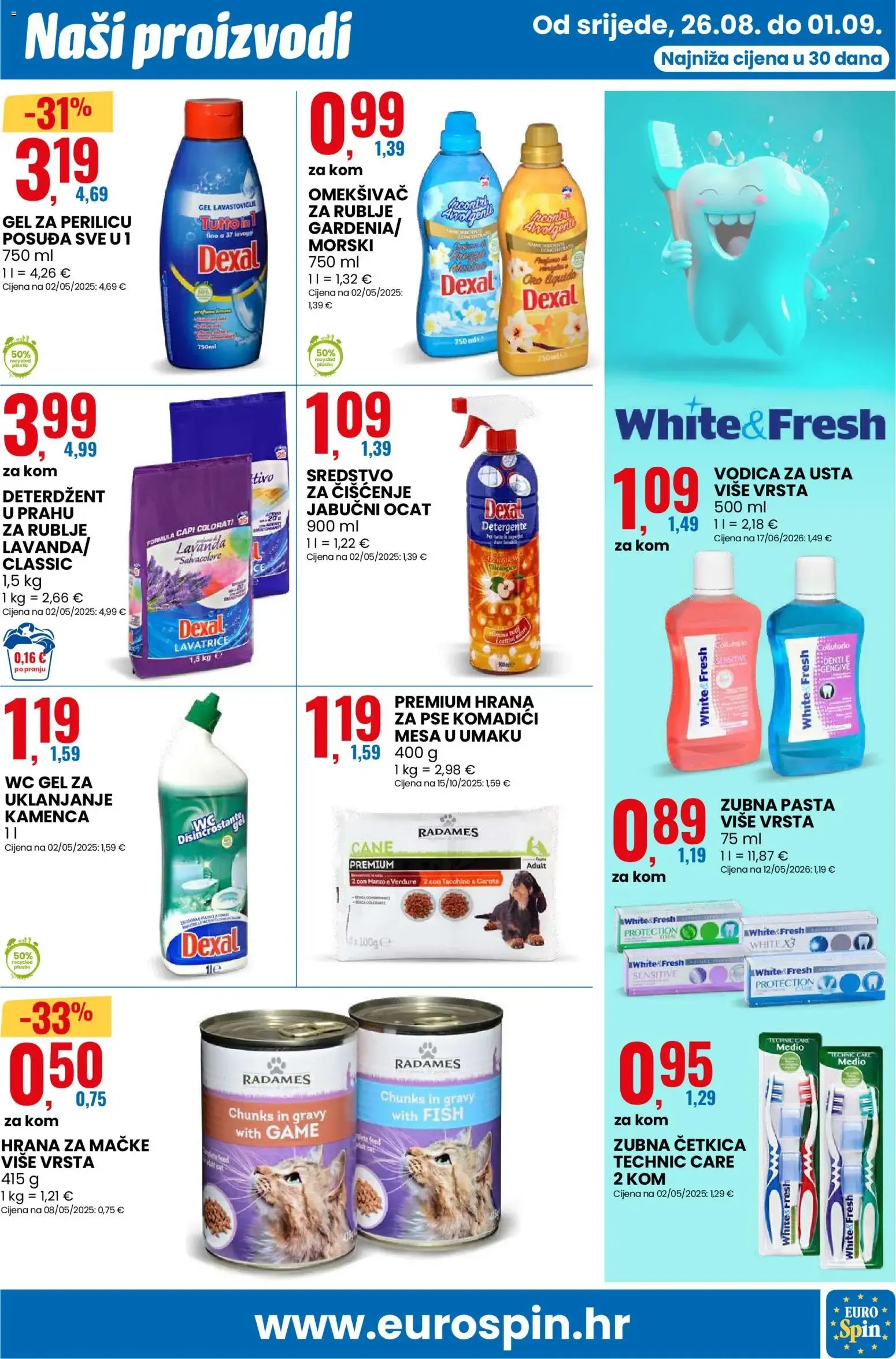 Katalog Eurospin Katalog novi od 26.08.2026 na listanje > letak digitalni od 26. kolovoza do 1. rujna 2026. - Pregled Stranica 13