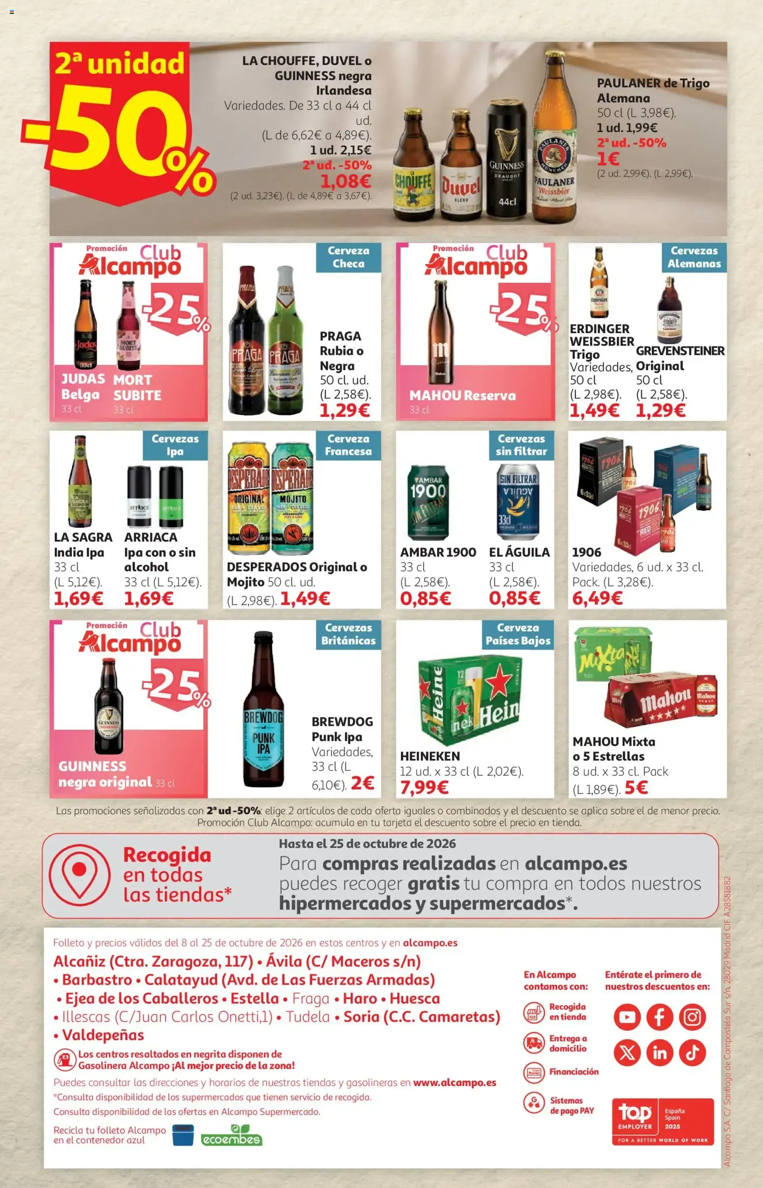 Catálogo de Alcampo - Feria del Vino SST 08/10/2026 - 25/10/2026 8 de octubre al 25 de octubre 2026 - Página 12