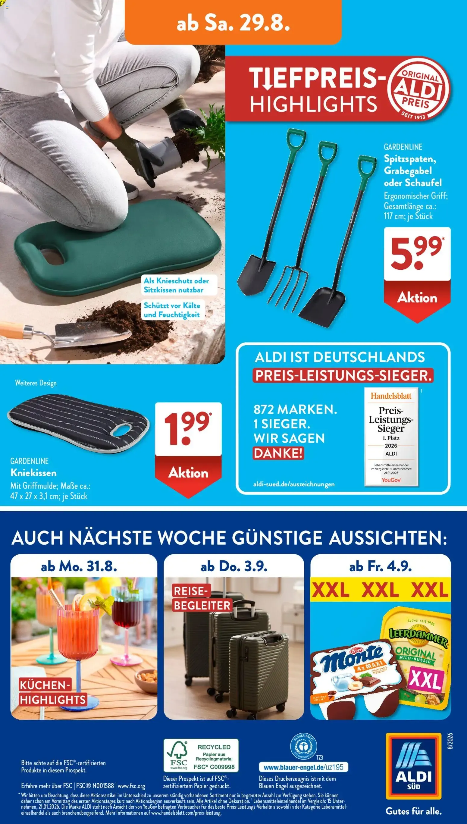 Aldi Süd Prospekt (ab 24.08.2026) zum Blättern von 24. August bis 29. August 2026 - Prospekt seite 16