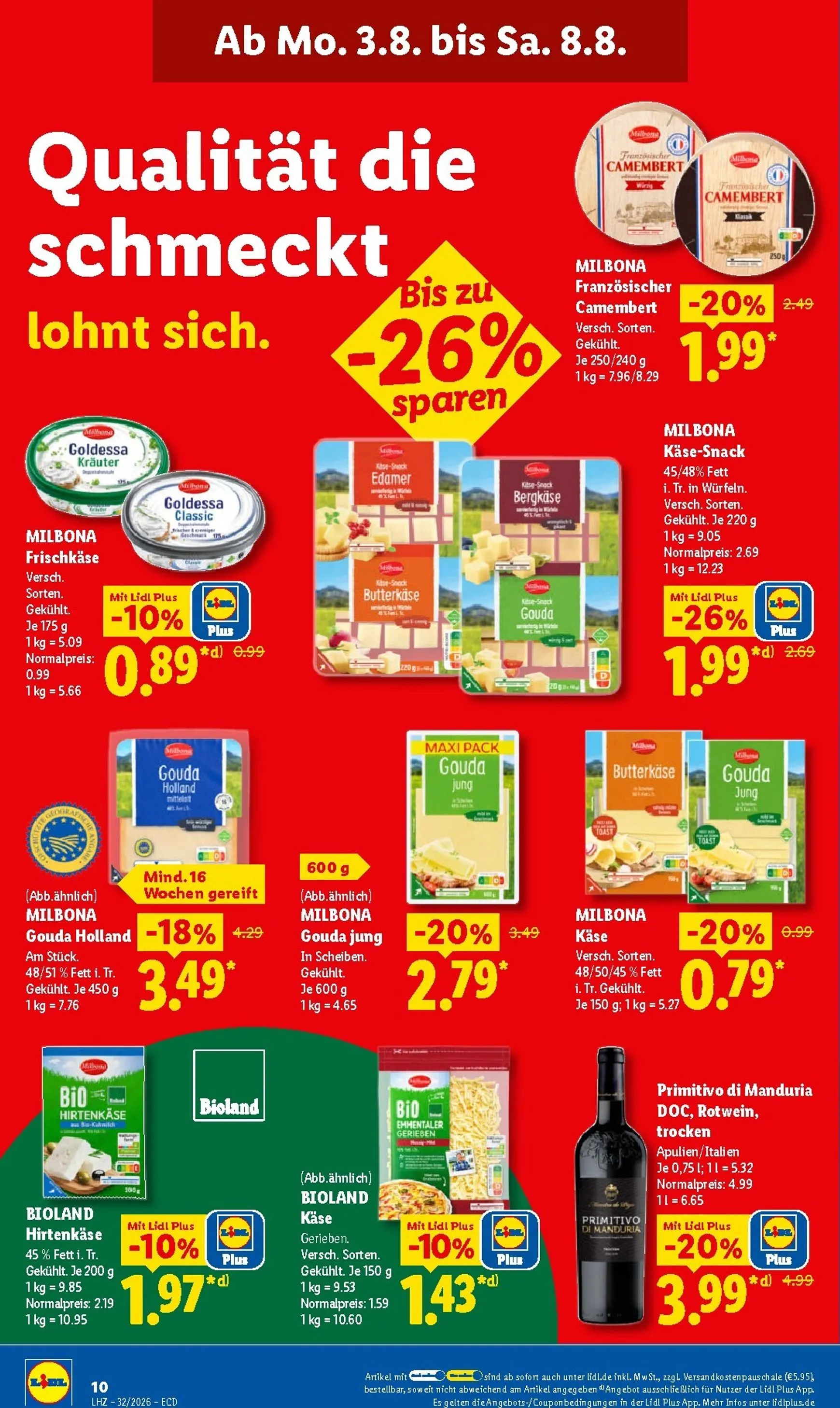 Lidl Prospekt – von Montag 03.08.2026 bis Samstag 08.08.2026 von 3. August bis 8. August 2026 - Prospekt seite 27