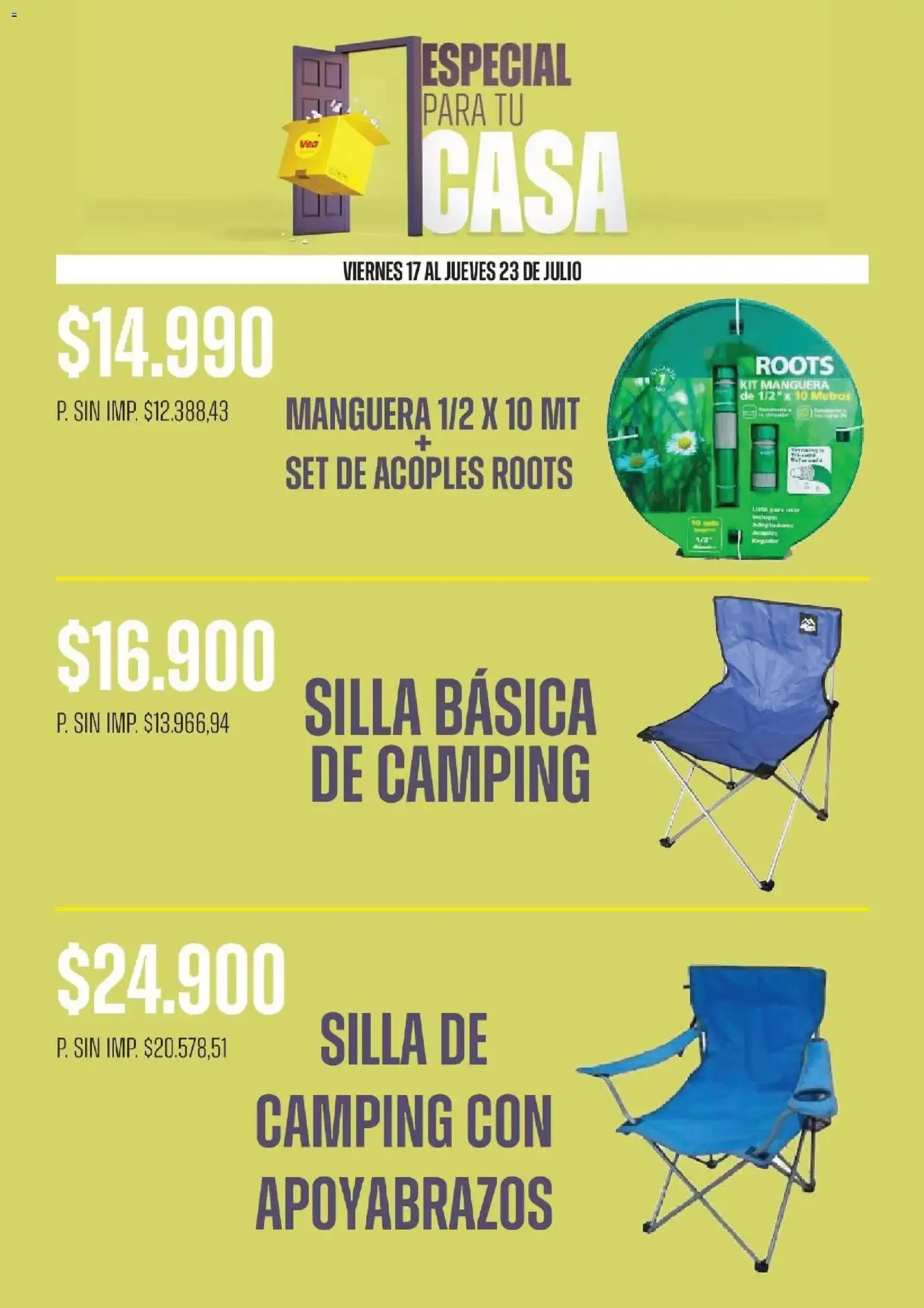 Ofertas de Vea - Especial para tu casa del 17/07/2026 - 22/07/2026 17 de julio al 22 de julio 2026 - Página 4 del catálogo