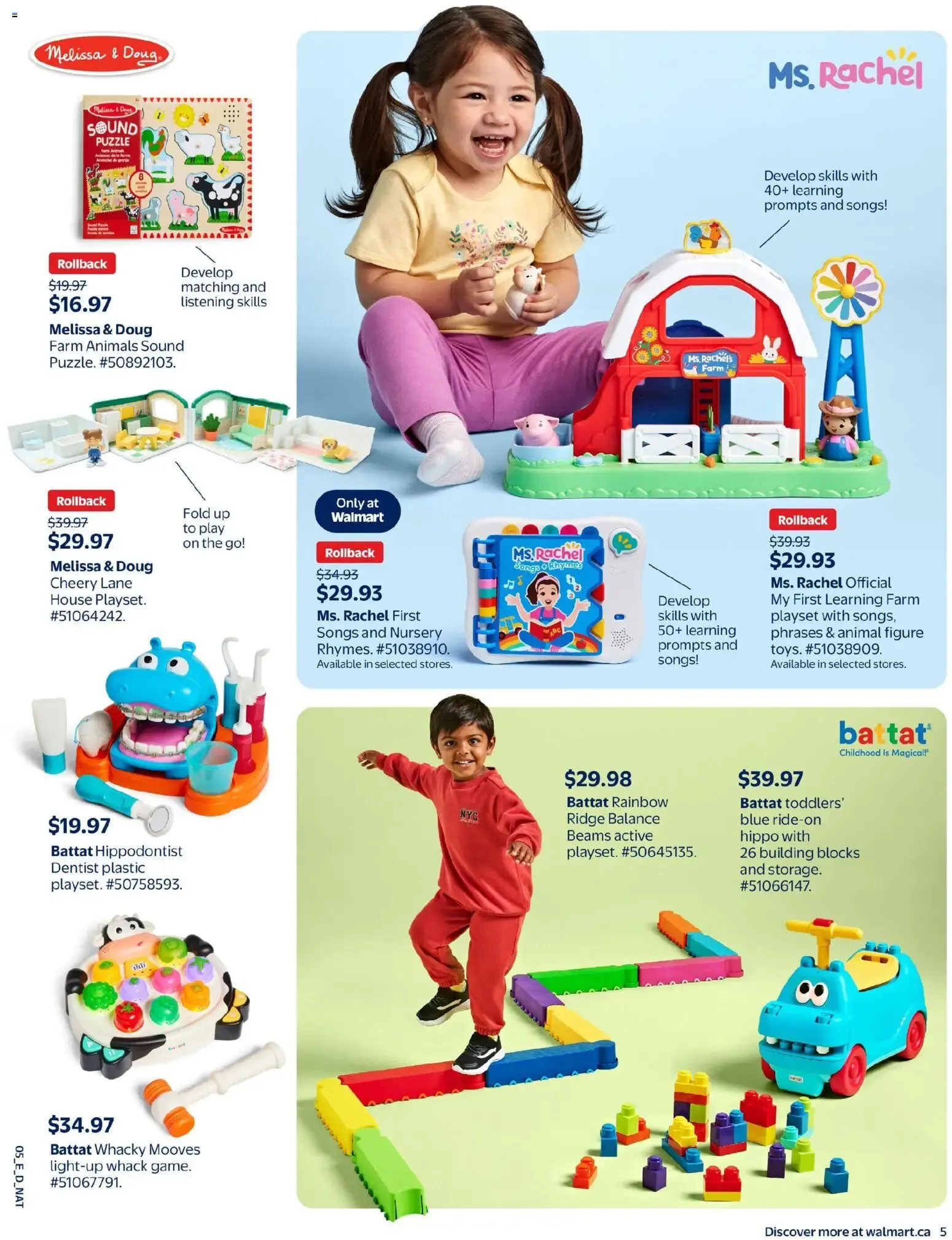 Walmart - Canada's #1 Toy Shop from October 15 to December 23 2026 - flyer page 5