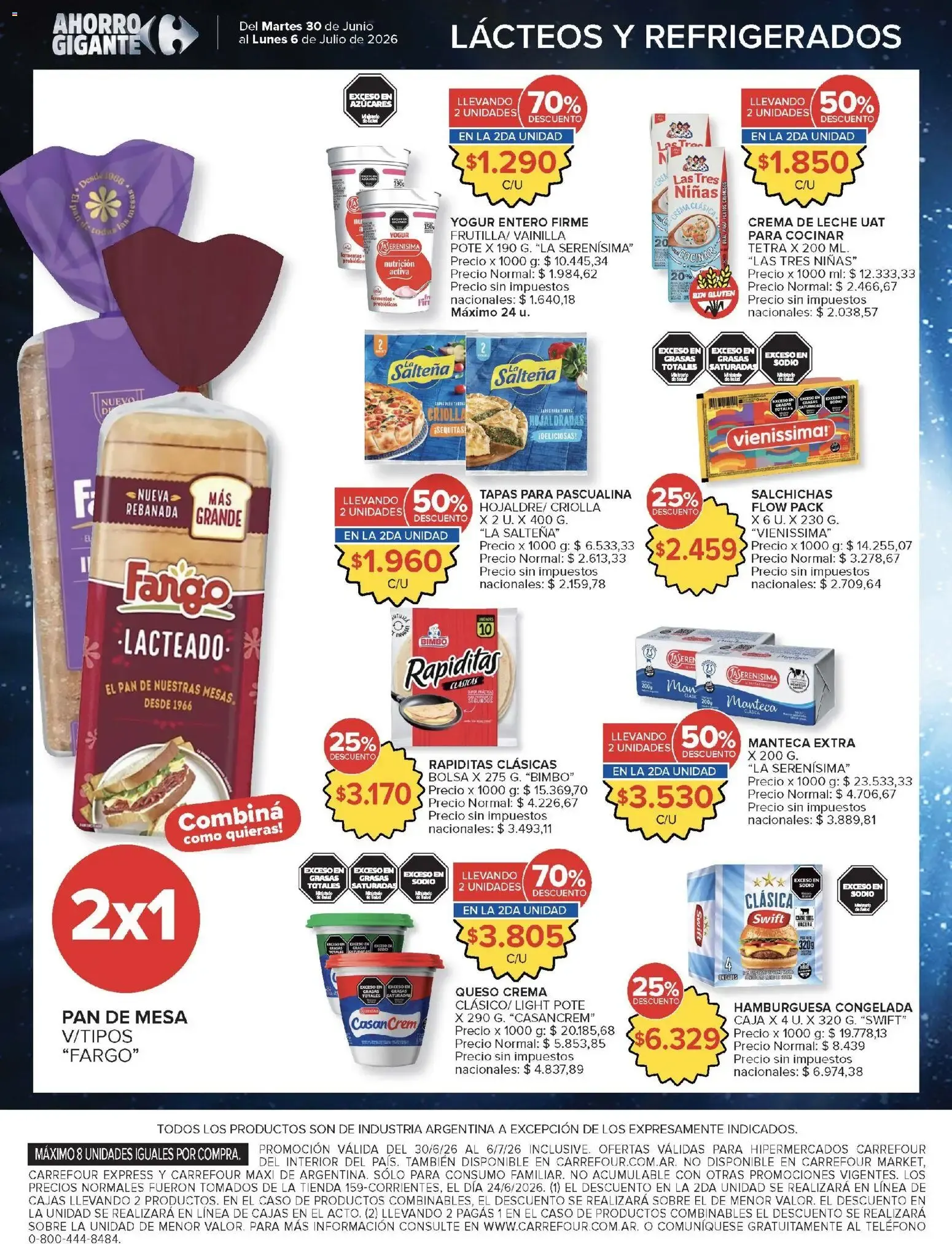 Ofertas de Carrefour - Ahorro Gigante 30 de junio al 6 de julio 2026 - Página 8 del catálogo