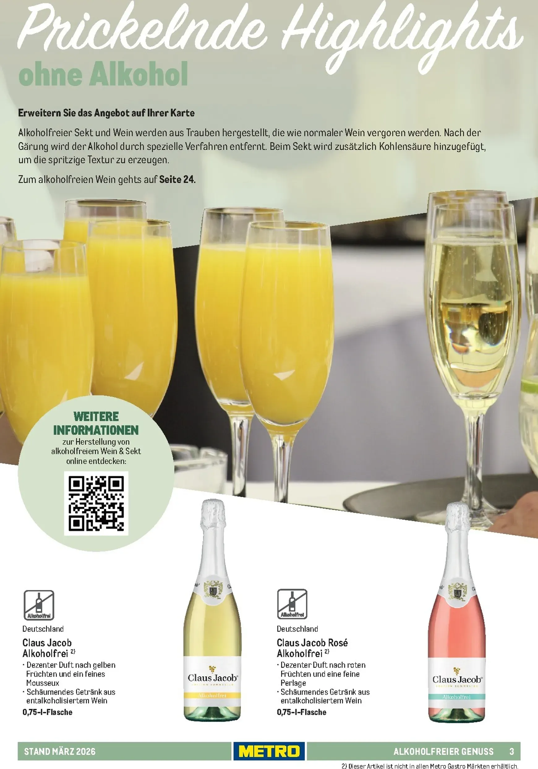 Sortimentskatalog Hauswein: Für jeden Anlass der passende Tropfen von 1. März bis 31. Dezember 2026 - Prospekt seite 3