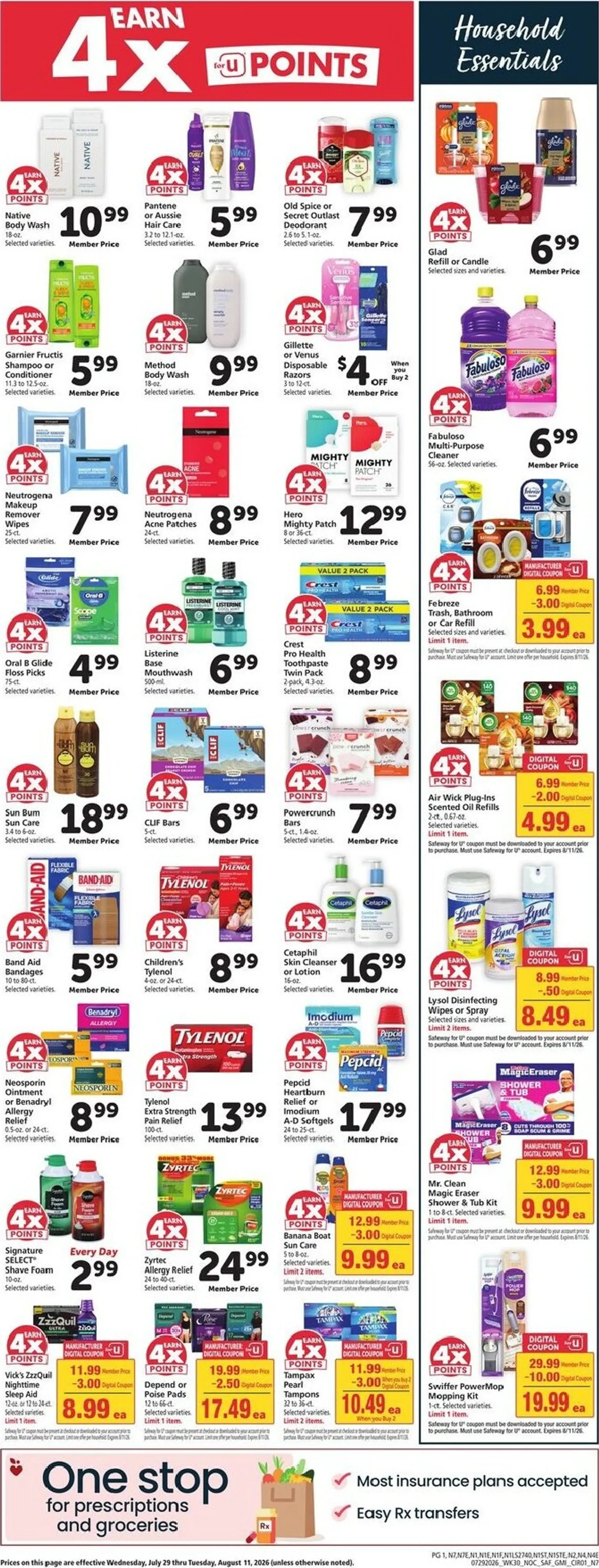 Weekly ad SAFEWAY Fuel-Up Saturday from July 29 to August 4 2026 - Page 8