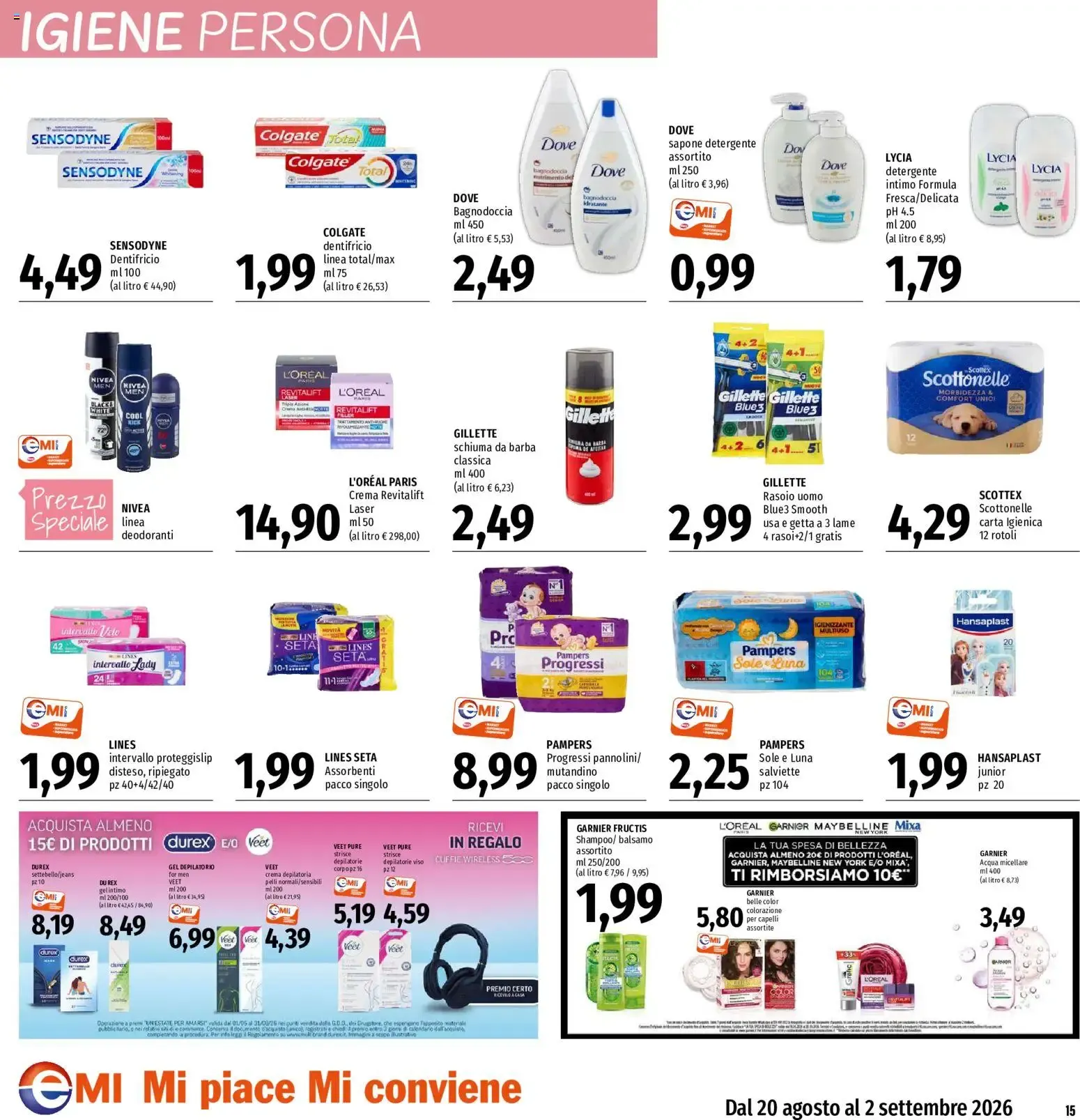 EMI volantino dal 20/08/2026 - online Offerte da 20 agosto a 2 settembre di 2026 - Pagina del volantino 15