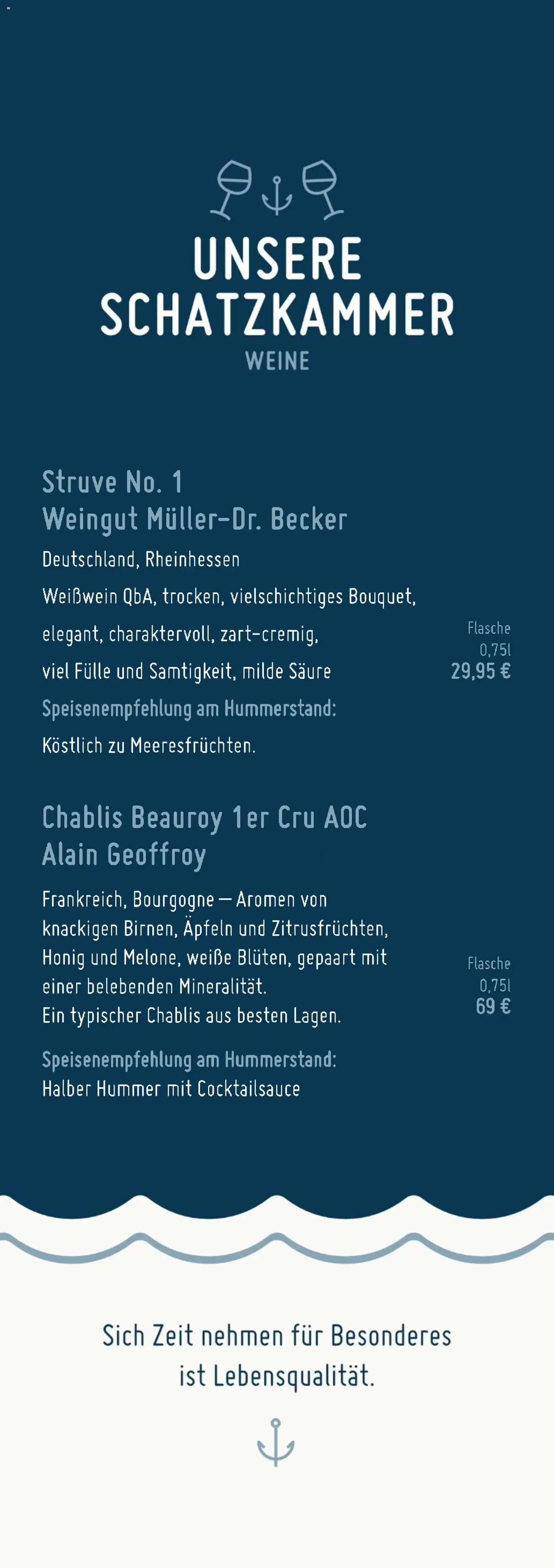 Hummerstand Hamburg: Hummer & Meeresfrüchte von 1. Oktober bis 31. Oktober 2026 - Prospekt seite 10