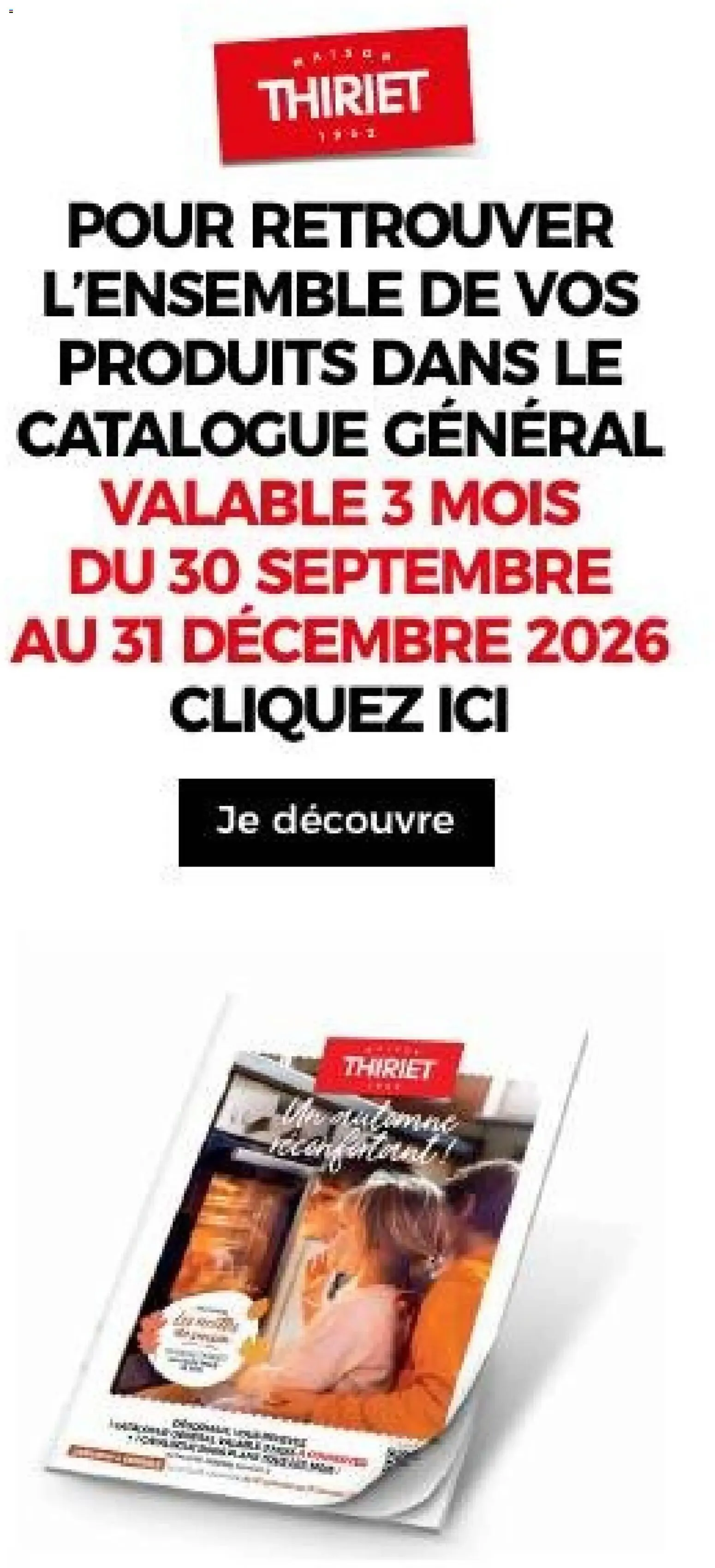 Thiriet Catalogue livraison à domicile à partir du 30/09/2026 - promo en ligne du 30 septembre au 22 octobre 2026 - Catalogue page 21