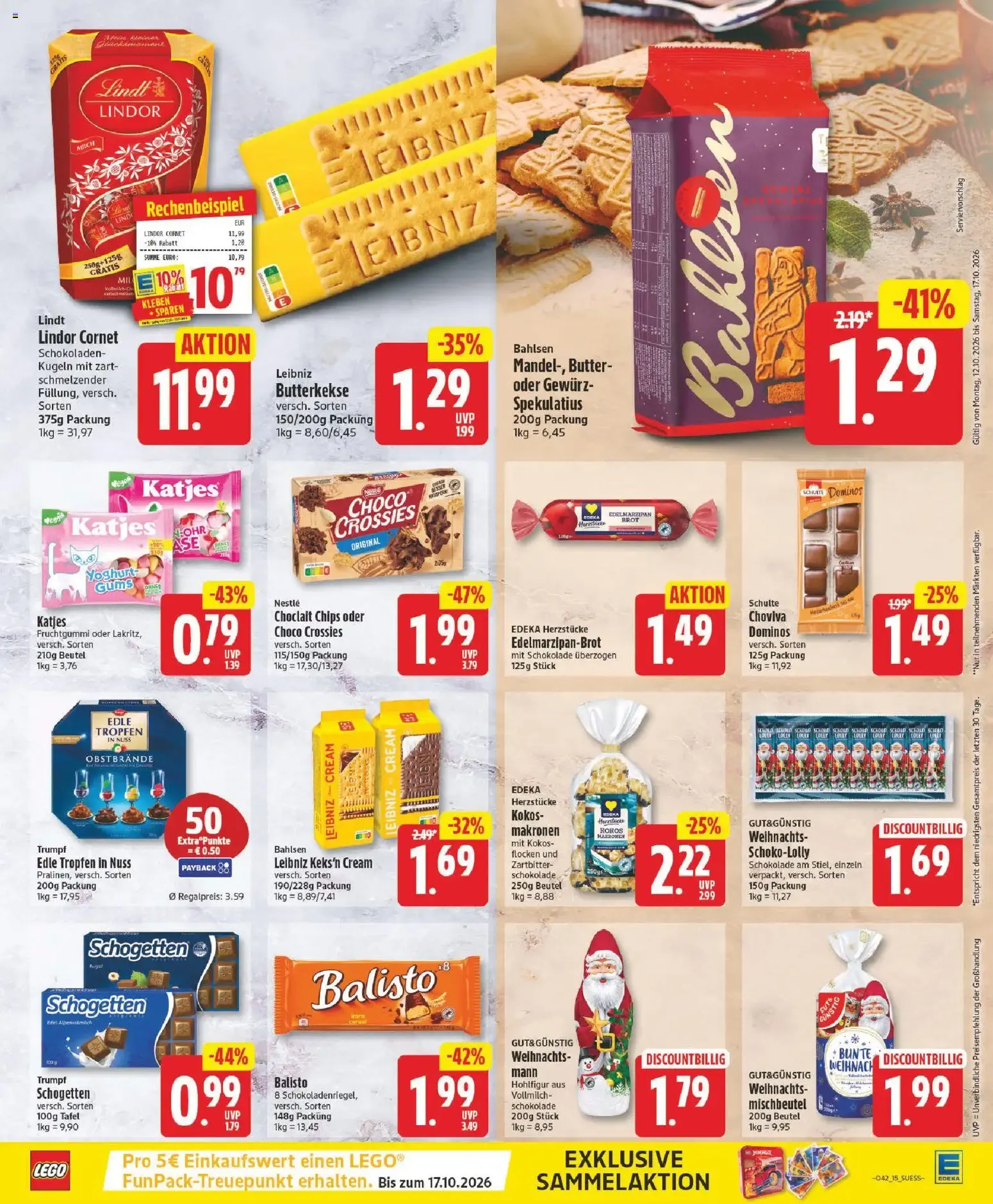 Jetzt wieder da! Kleben & Sparen von 12. Oktober bis 17. Oktober 2026 - Prospekt seite 15