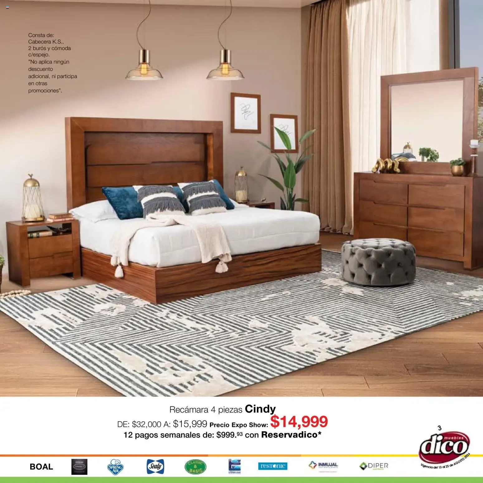 Catálogo de Muebles Dico catálogo Expo Show (13/08/2026 - 25/08/2026) - catálogo en línea 13 de agosto al 25 de agosto 2026 - Pagina 3
