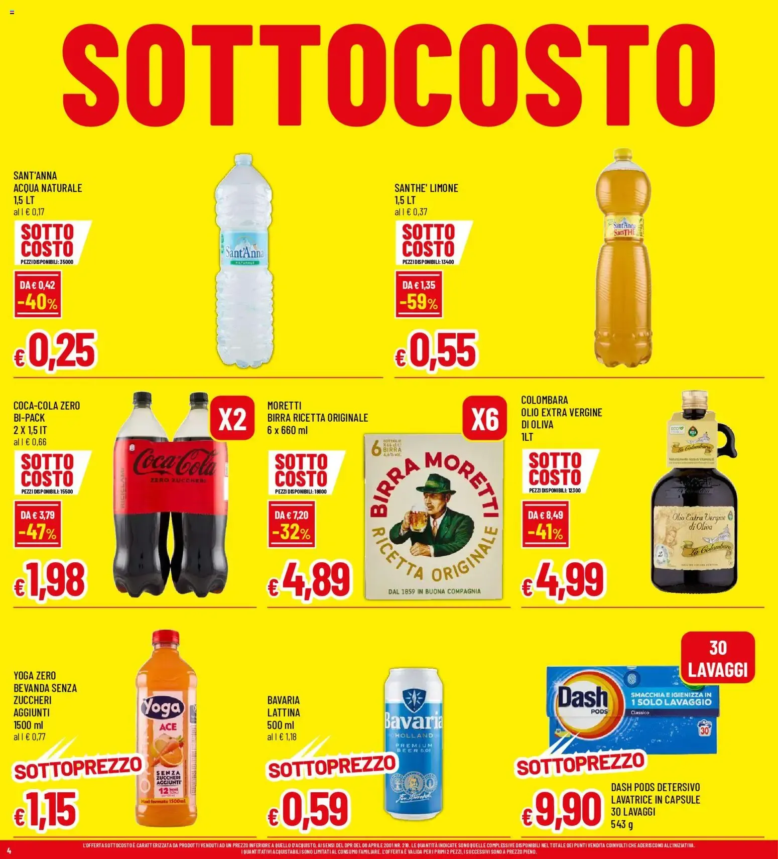 Famila Sottocosto da 3 settembre a 12 settembre di 2026 - Pagina del volantino 4