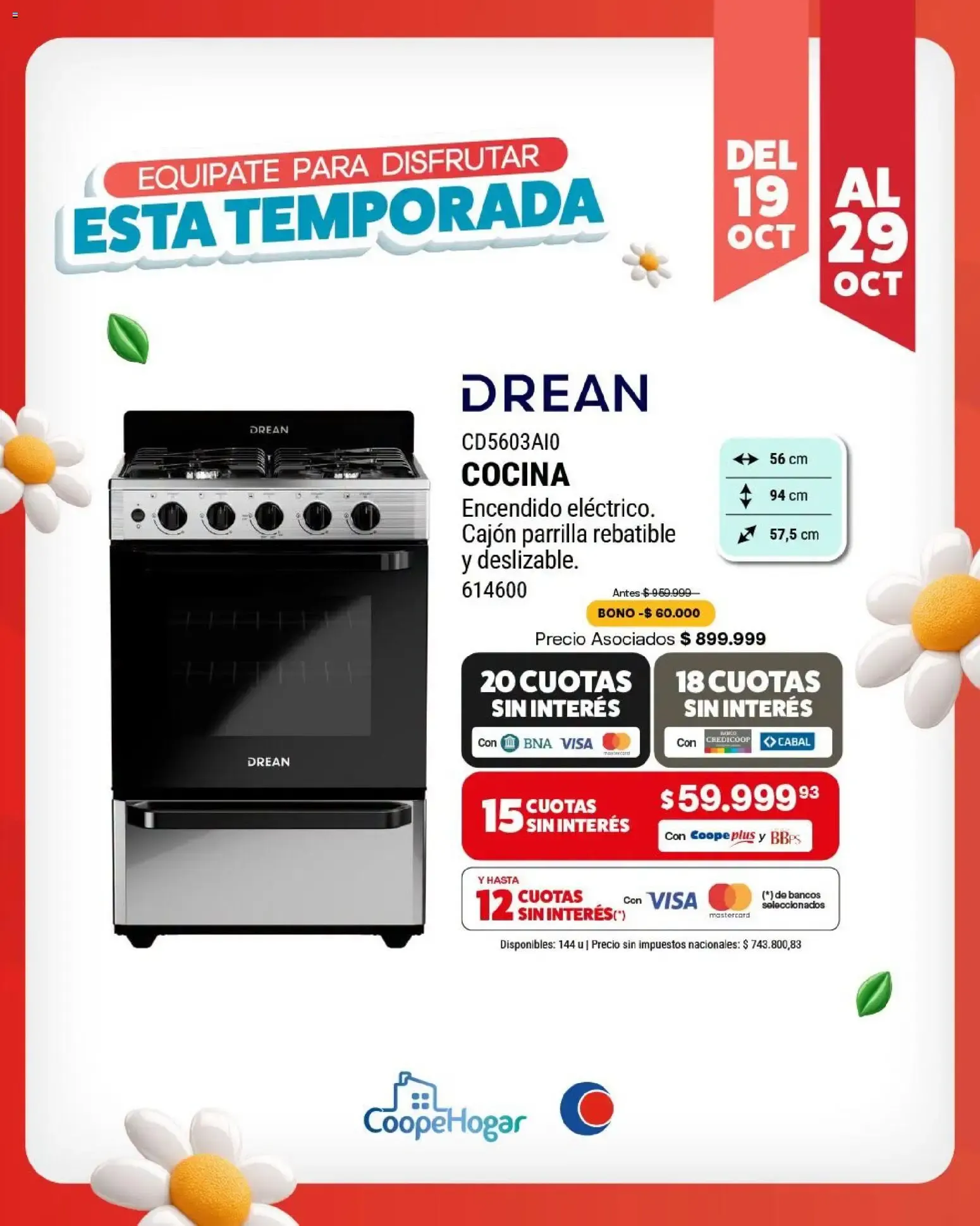 Ofertas de Cooperativa Obrera - Equipate para disfrutar esta temporada del 19/10/2026 - 29/10/2026 19 de octubre al 29 de octubre 2026 - Página 5 del catálogo