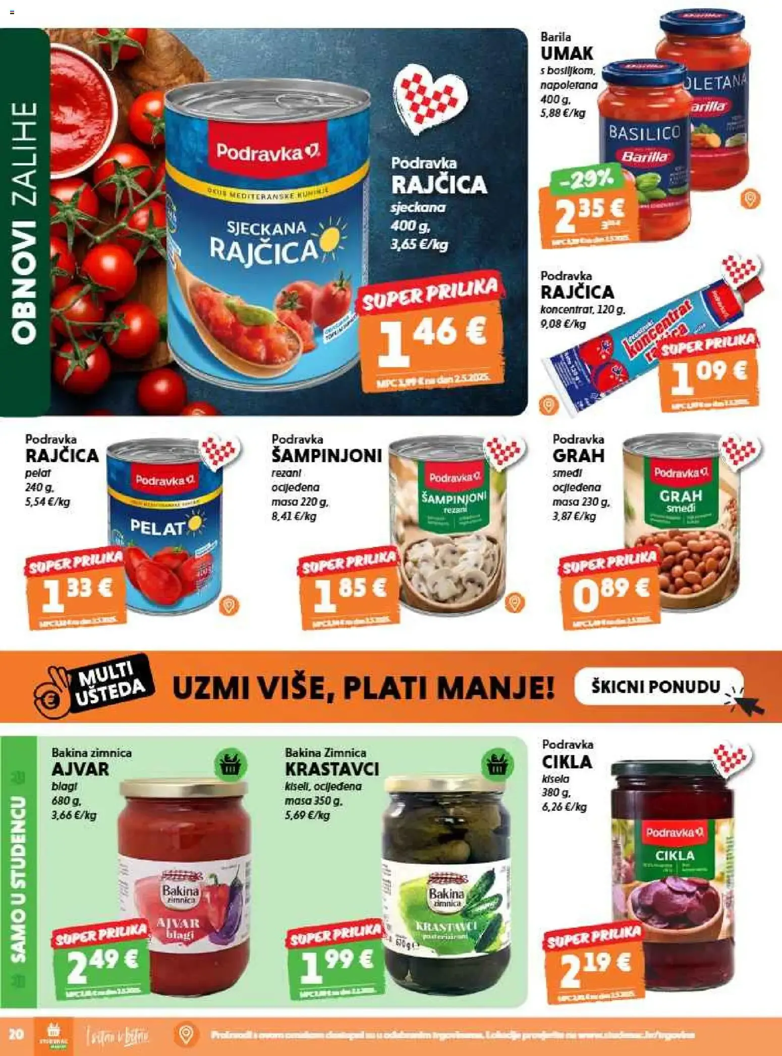 Katalog Studenac katalog novi od 26.08.2026 na listanje > letak digitalni od 26. kolovoza do 8. rujna 2026. - Pregled Stranica 20