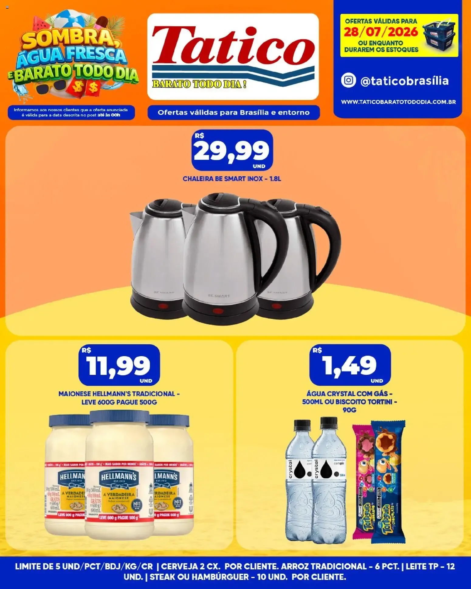 Encarte de Tatico ofertas do Dia de 28/07/2026 | Promoções Online 28 de julho até 28 de julho 2026 - Pagina 12