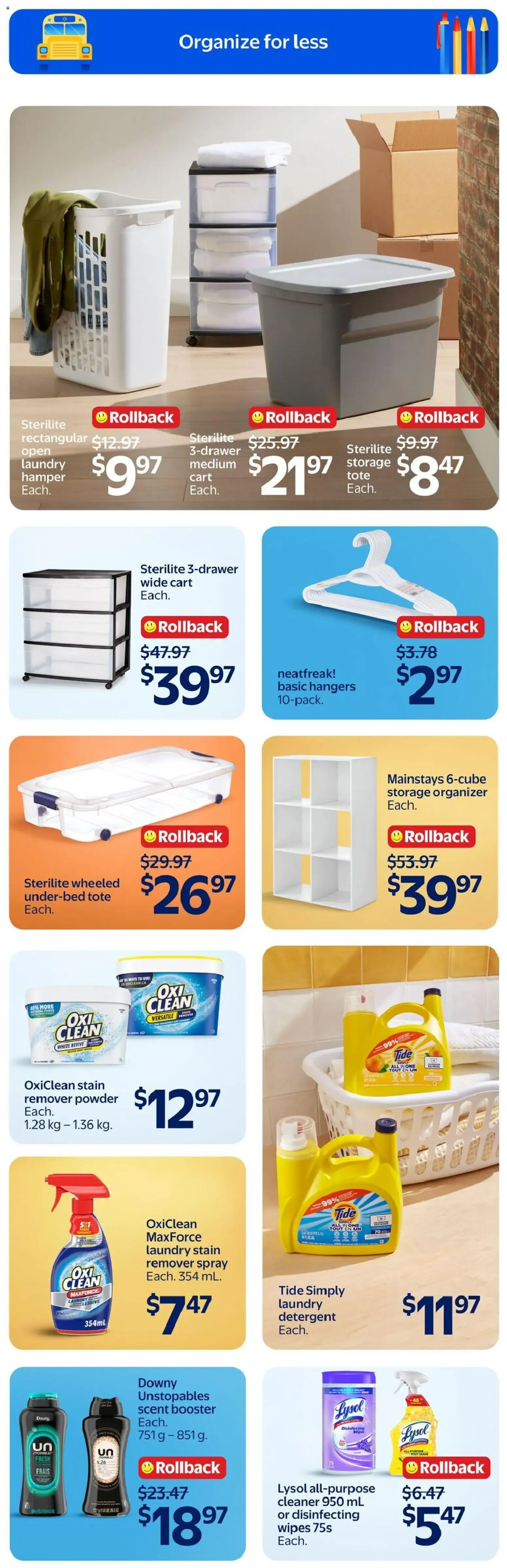 Walmart weekly flyer from Aug 27, 2026 > weekly specials & deals from August 27 to September 2 2026 - flyer page 28