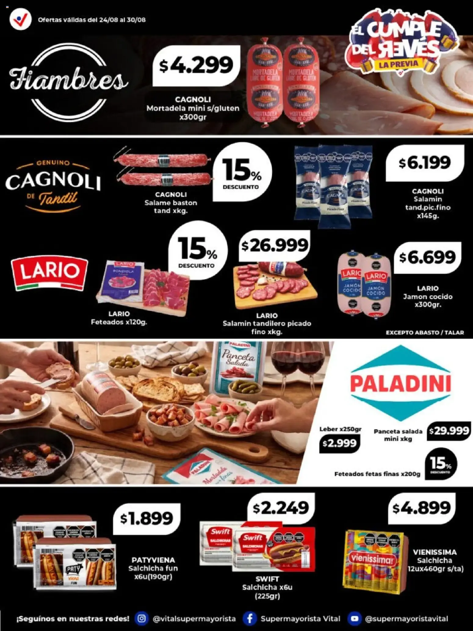 Ofertas de Vital - Especial de frescos || del 24/08/2026 - 30/08/2026 || Catálogo 24 de agosto al 30 de agosto 2026 - Página 9 del catálogo