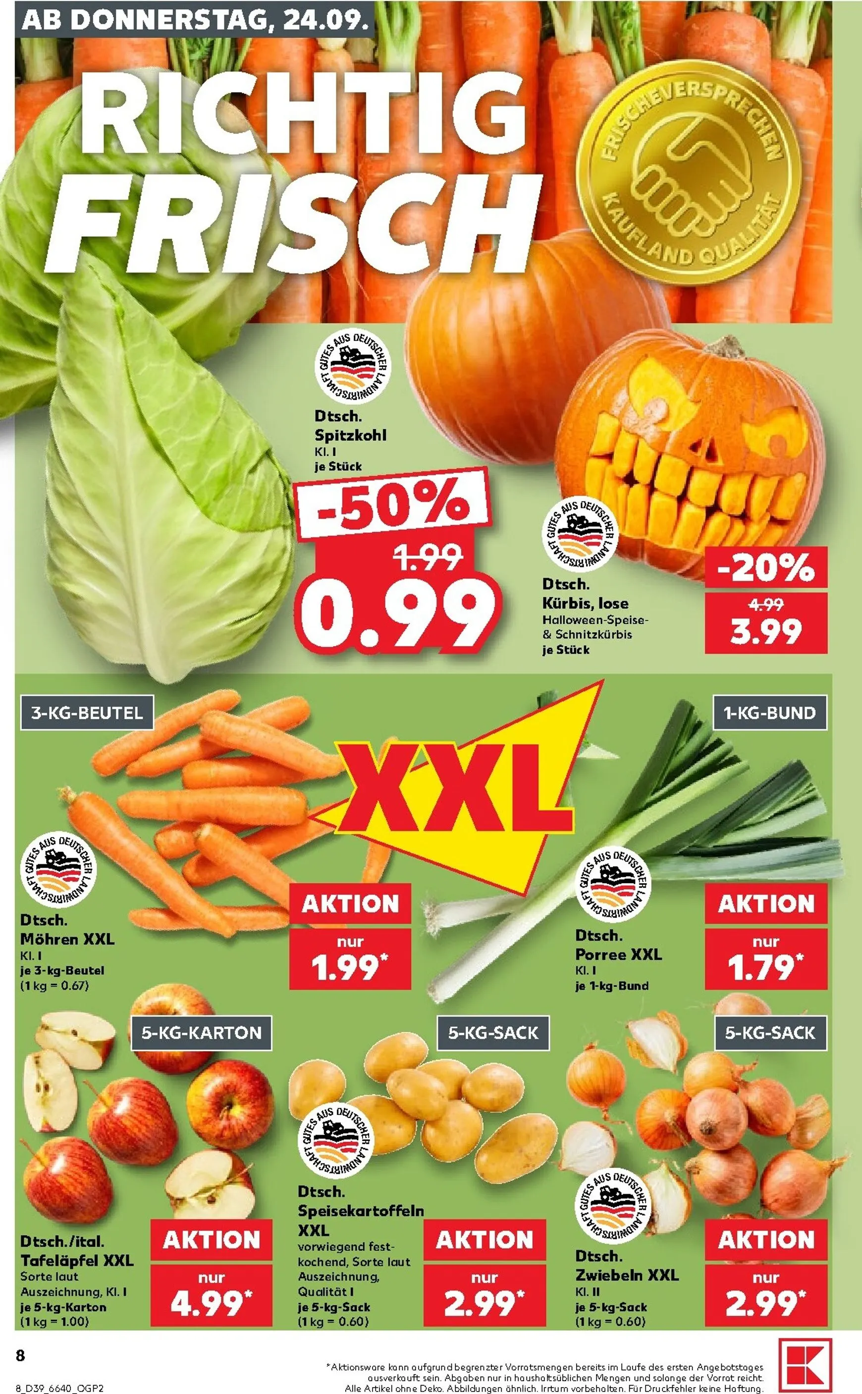 Kaufland Prospekt nächste Woche – von Donnerstag 24.09.2026 bis Mittwoch 30.09.2026 von 24. September bis 30. September 2026 - Prospekt seite 9