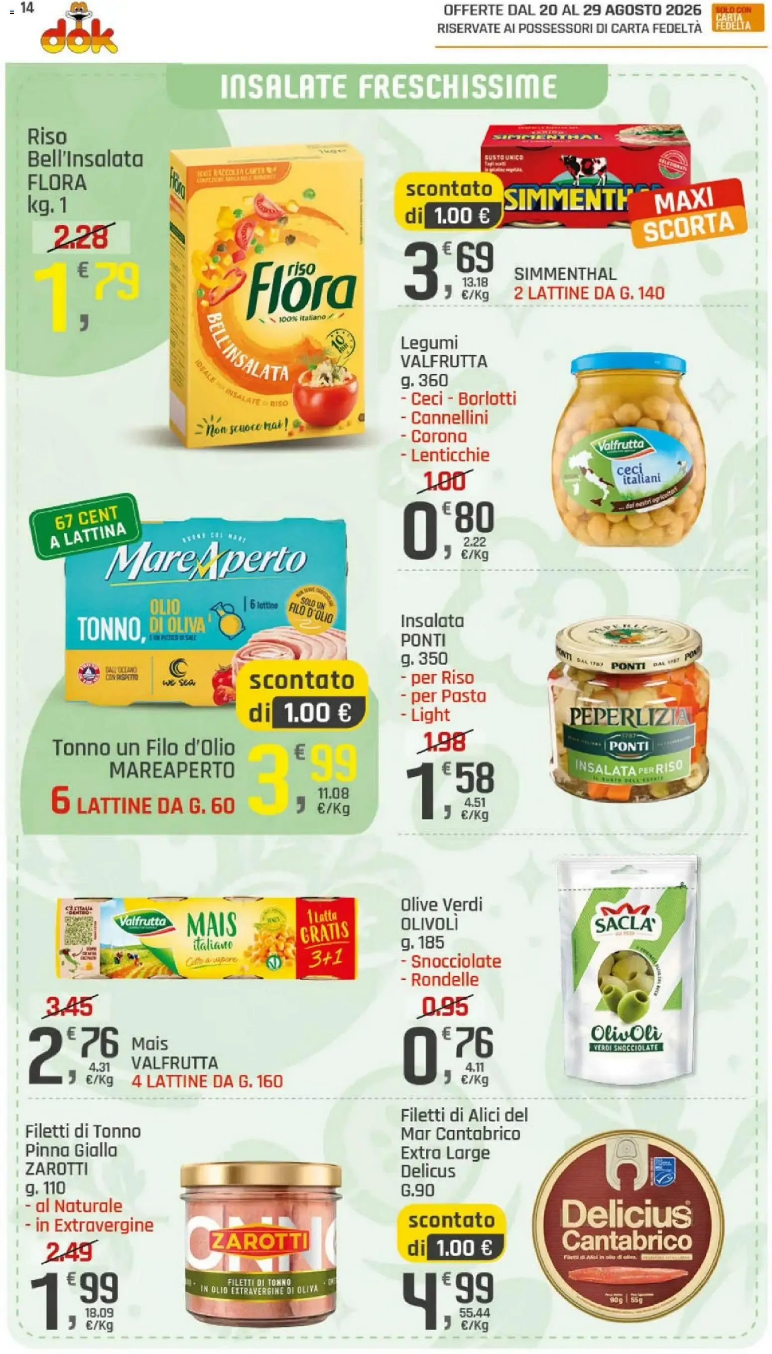 Nuovo DOK volantino Puglia dal 20/08/2026 > offerte anteprima 🛍️ da 20 agosto a 29 agosto di 2026 - Pagina del volantino 14