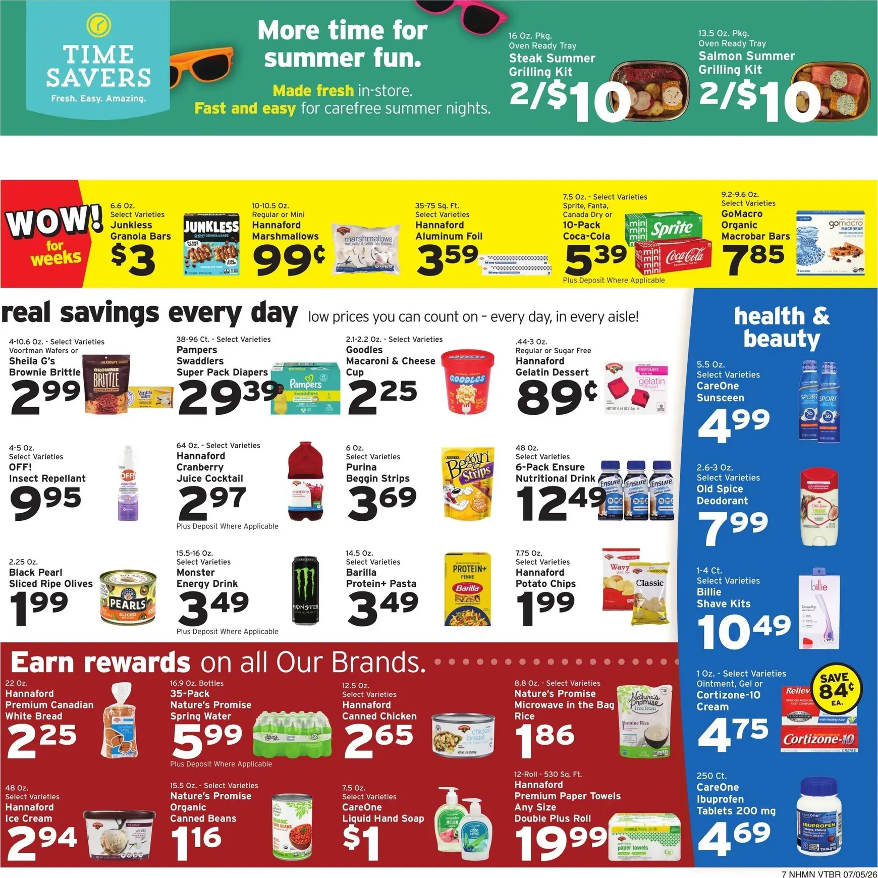 Weekly ad Current Hannaford leaflet valid from Sunday 07/05/2026 to Saturday 07/11/2026 from July 5 to July 11 2026 - Page 7