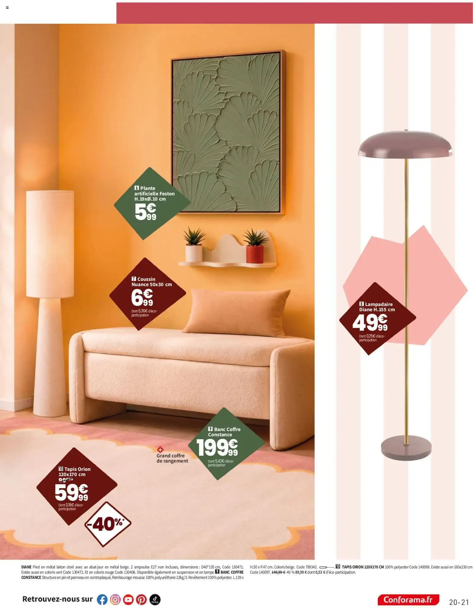 Joyeux Conforanniv! Toujours plus de promos! du 8 septembre au 28 septembre 2026 - Catalogue page 21