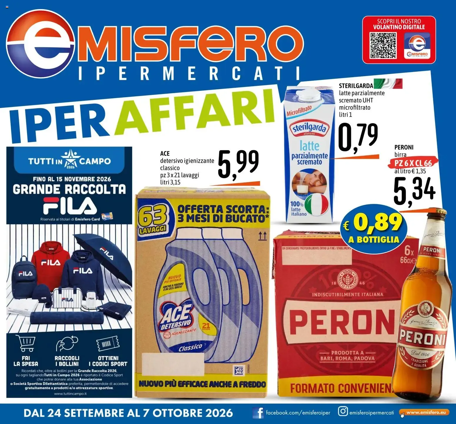 Nuovo Emisfero volantino dal 24/09/2026 > offerte anteprima 🛍️ da 24 settembre a 7 ottobre di 2026 - Pagina del volantino 1