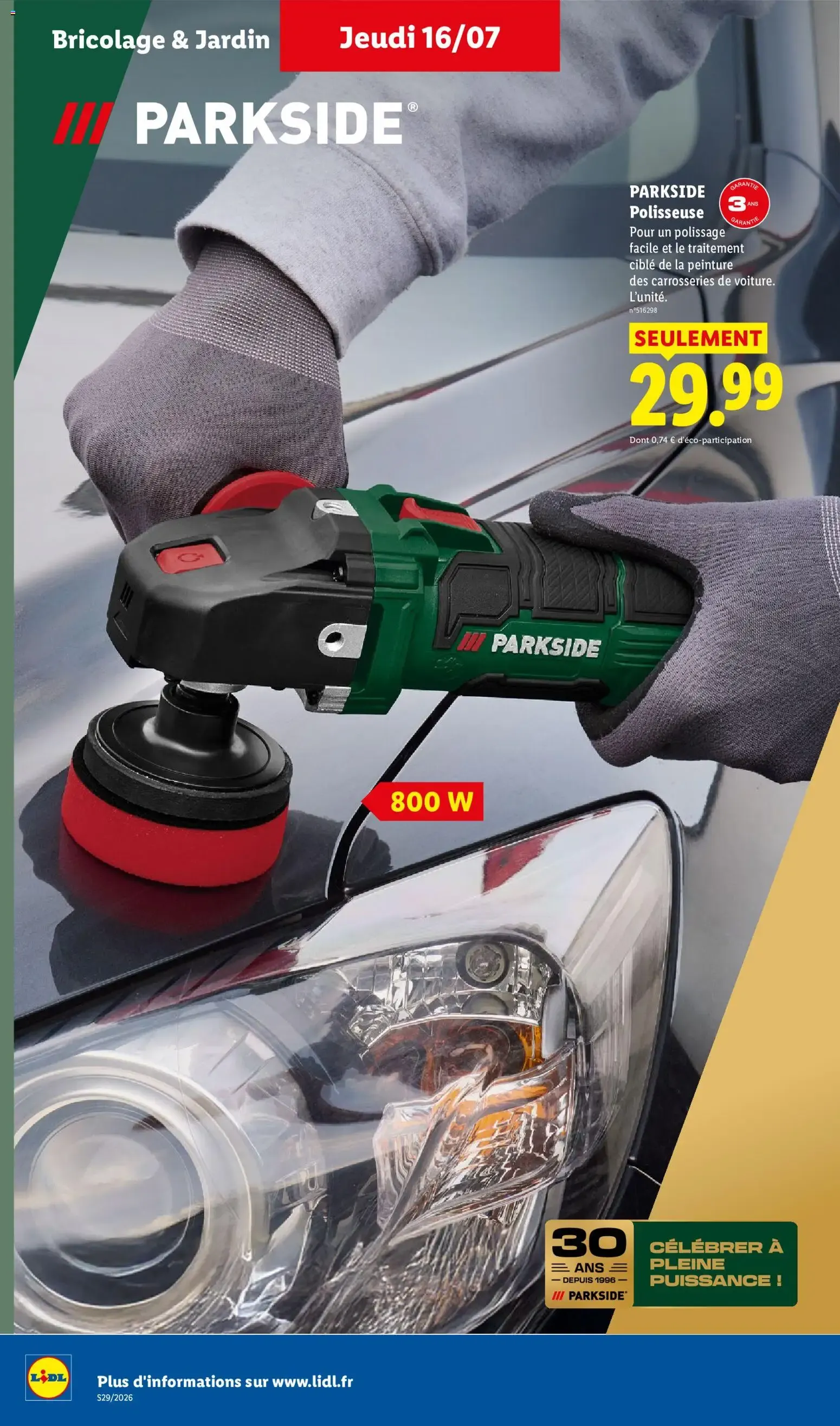 Lidl - L'Été Imbattable du 16 juillet au 22 juillet 2026 - Catalogue page 34