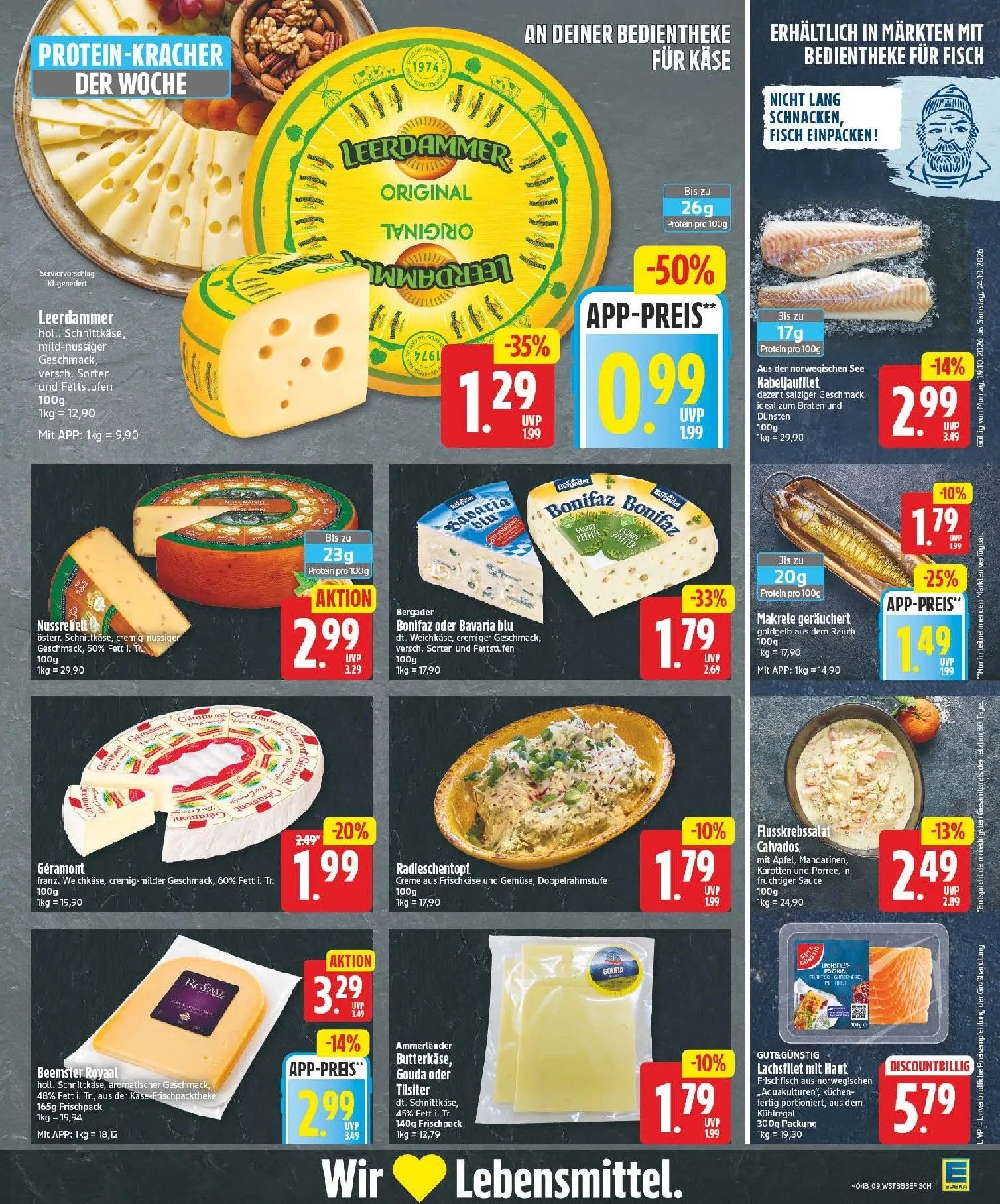 Edeka Prospekt nächste Woche – von Montag 19.10.2026 bis Samstag 24.10.2026 von 19. Oktober bis 24. Oktober 2026 - Prospekt seite 9