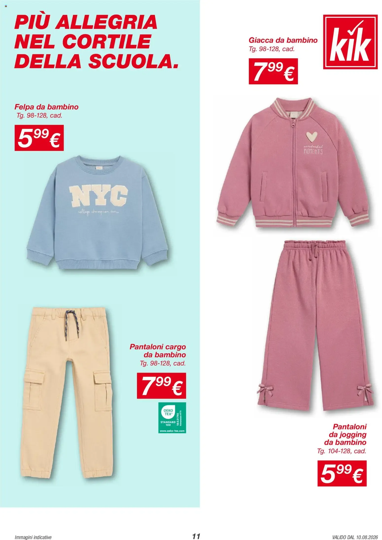 Nuovo KiK volantino Divertimento a scuola dal 10/08/2026 > offerte anteprima 🛍️ da 10 agosto a 16 agosto di 2026 - Pagina del volantino 11